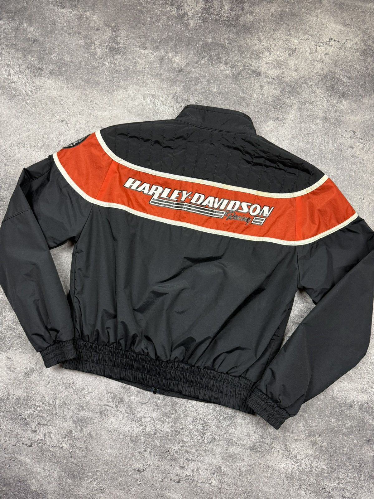 Harley Davidson Vintage Harley Davidson Jacket Big Logo Y2K Made In USA Size US S / EU 44-46 / 1 - 20 Thumbnail