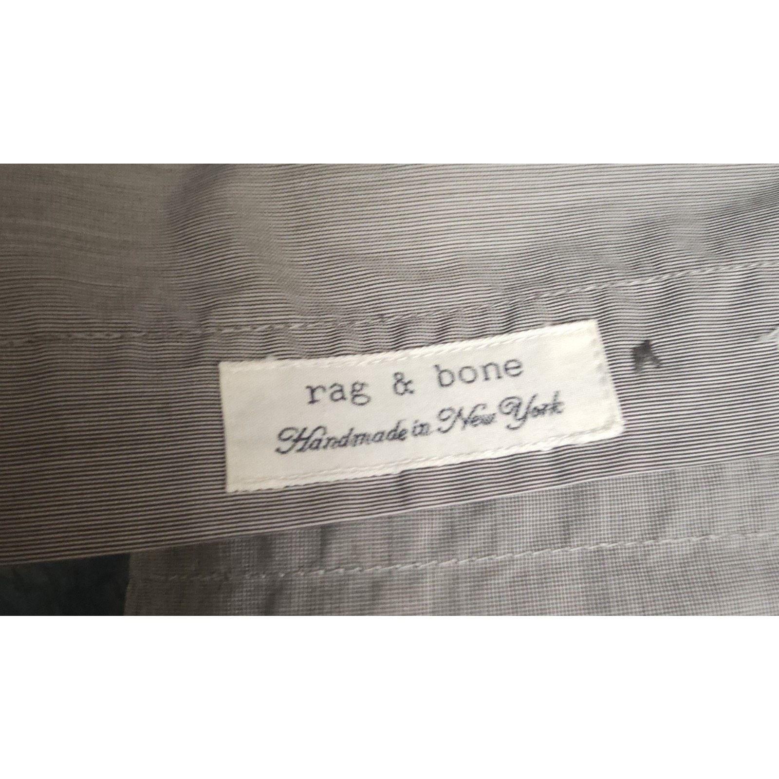 Rag & Bone Rag & Bone NY Button Up Shirt, 15 1/2, Handmade in USA. Size US M / EU 48-50 / 2 - 6 Thumbnail