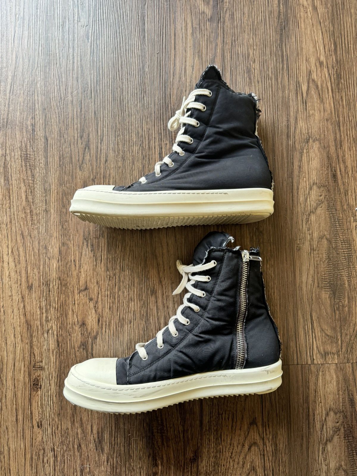 Rick Owens RICK OWENS DRKSHDW Black Murray Sneakers Size US 12 / EU 45 - 1 Thumbnail