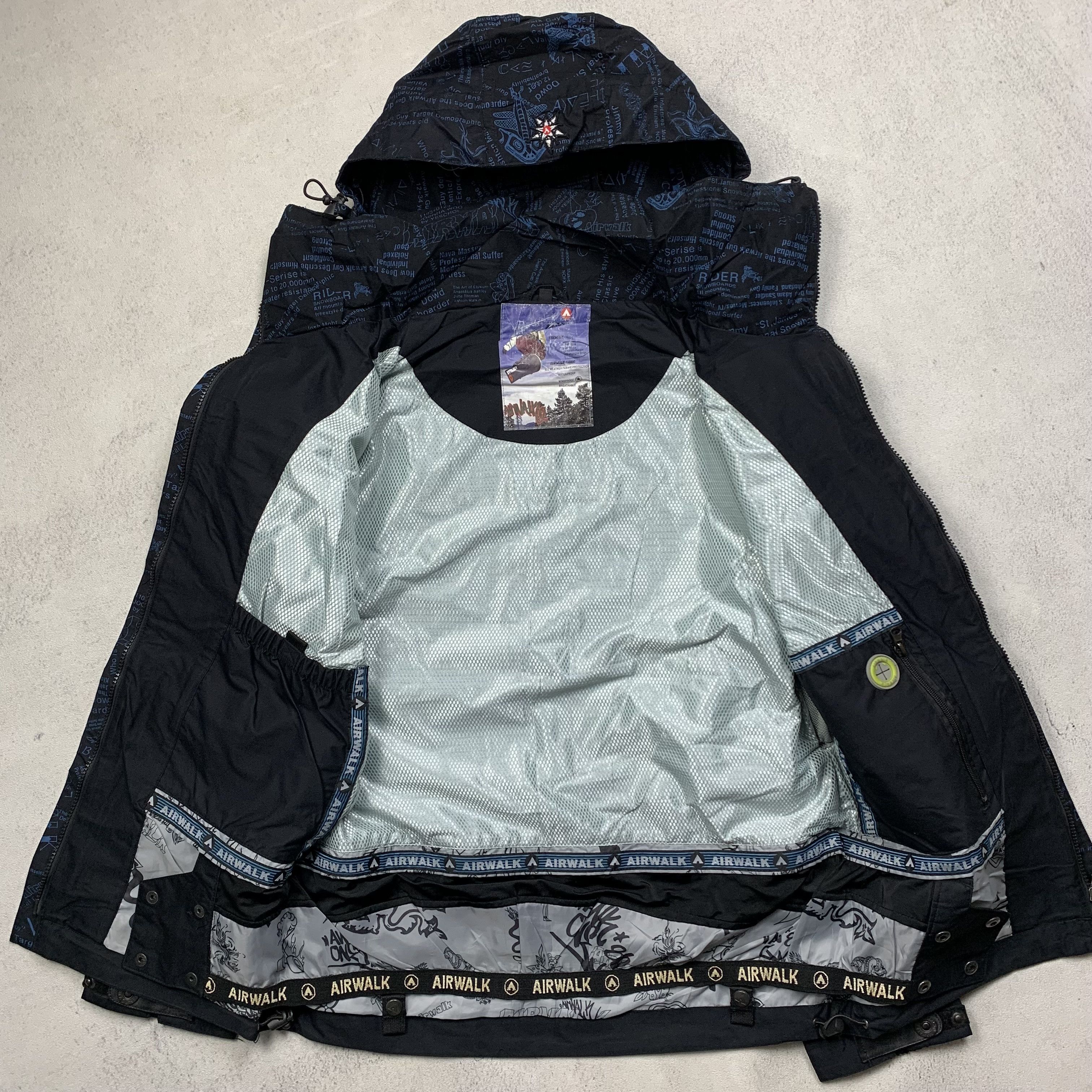 Airwalk Airwalk Multi Pocket Ski Jacket Snowboard Utility Size US M / EU 48-50 / 2 - 10 Thumbnail