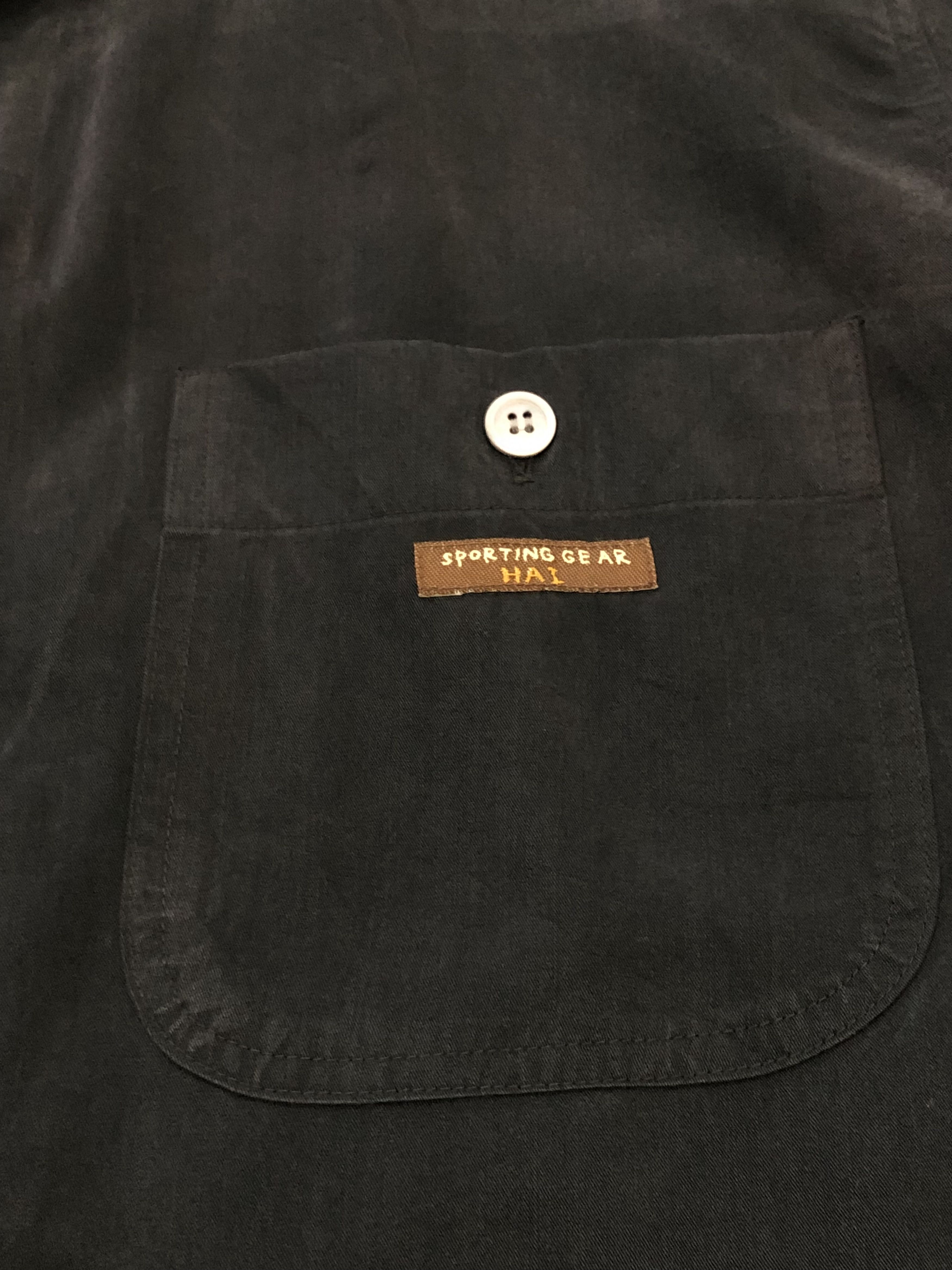 Hai Sporting Gear × Issey Miyake × Vintage Vintage Worn Designer Hai Sporting Gear Shirt Size US XL / EU 56 / 4 - 3 Thumbnail