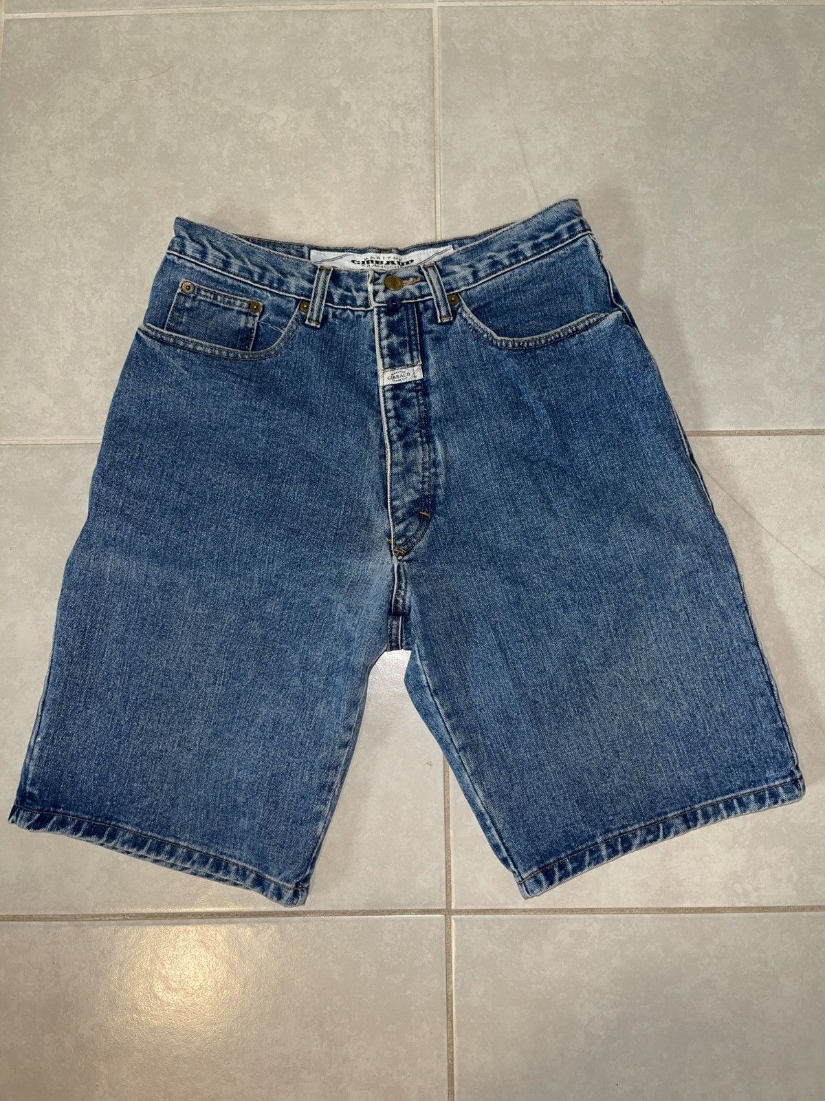 Marithe + Francois Girbaud Vintage Marithe Girbaud Francois Jean Shorts Size US 30 / EU 46 - 1 Thumbnail