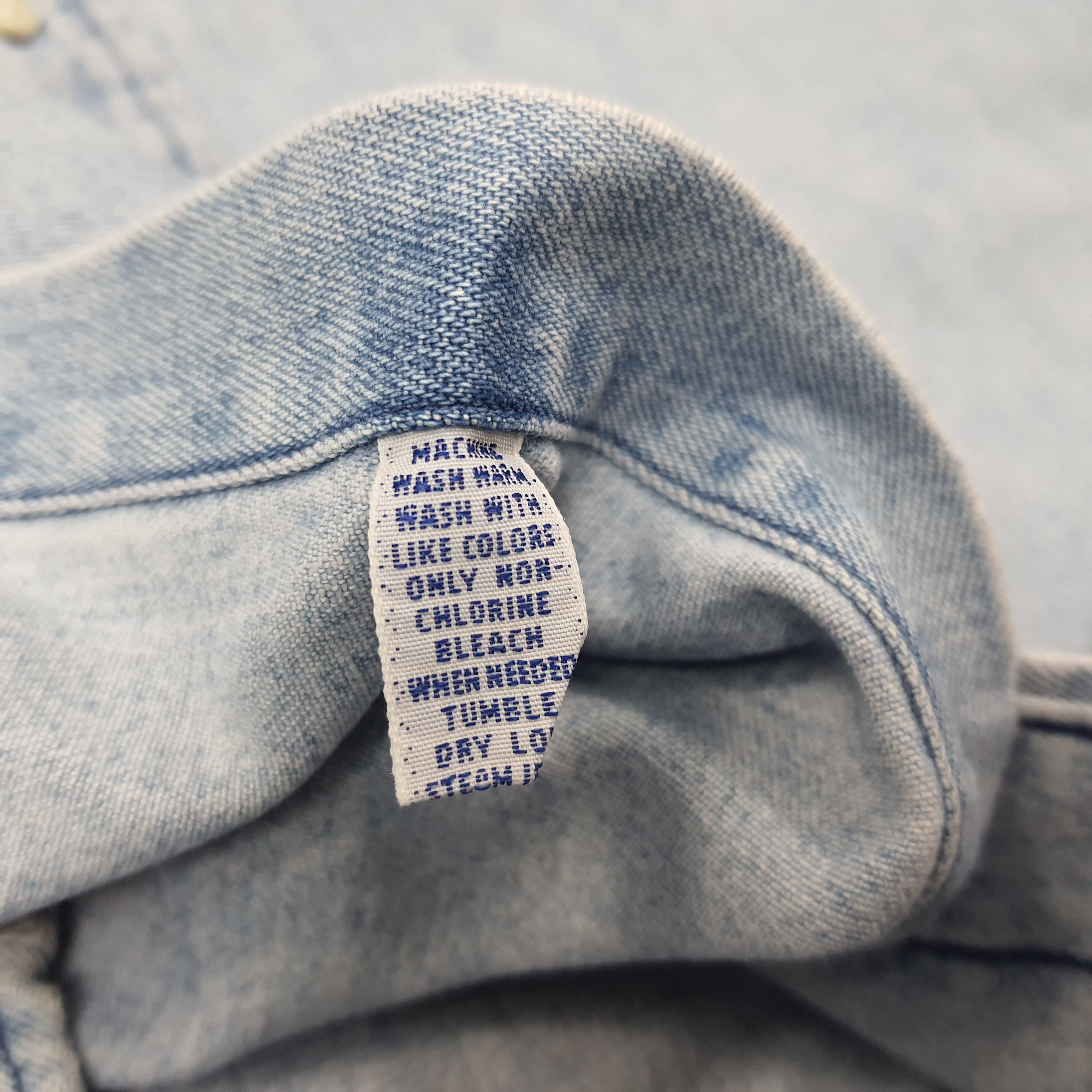 Ralph Lauren Vintage Ralph Lauren Denim Button Up Shirt C267N27 Size US XL / EU 56 / 4 - 8 Thumbnail