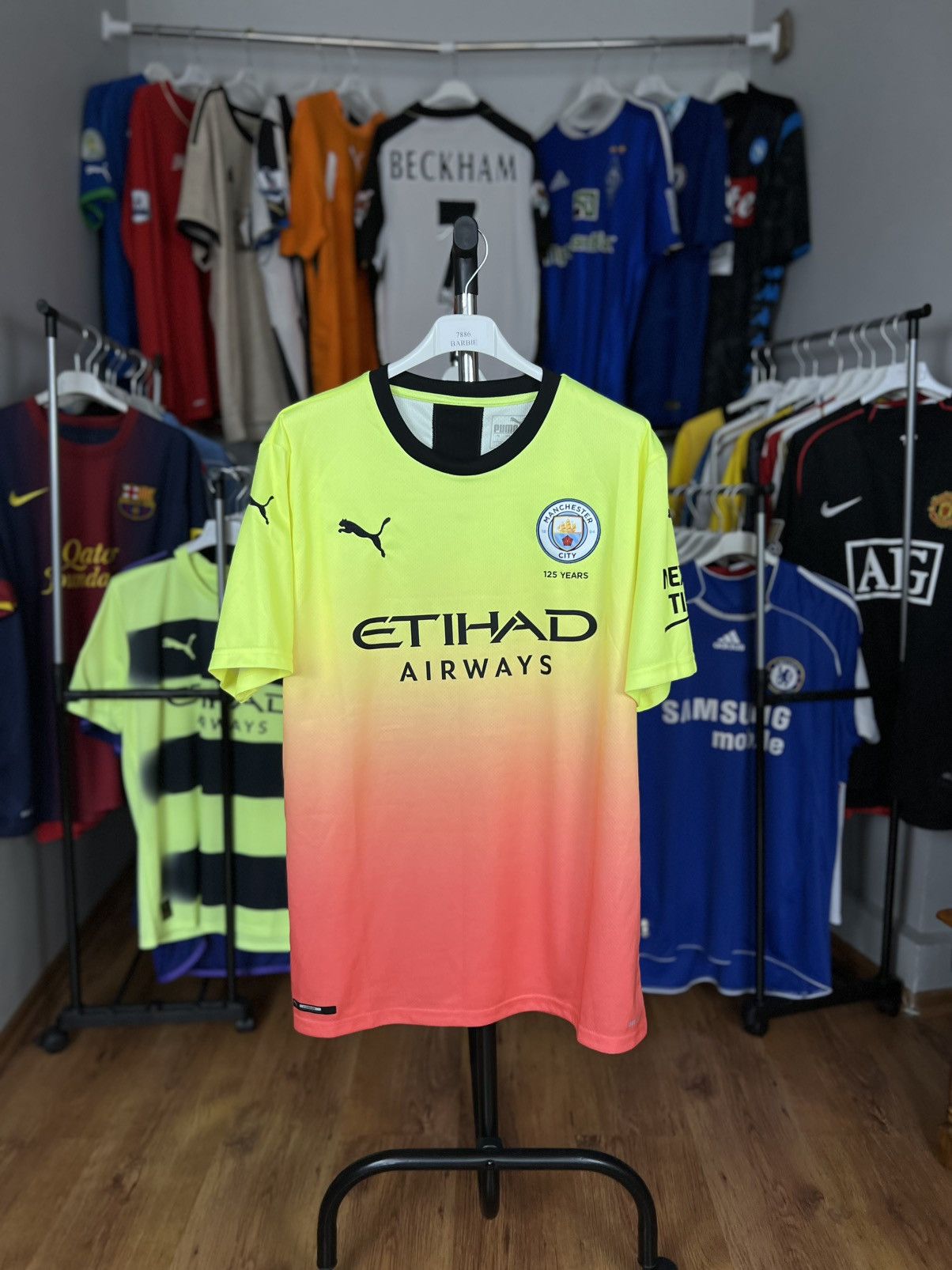 Puma Soccer Jersey Puma Manchester City 2019/20 Kun Agüero #10 Size US L / EU 52-54 / 3 - 2 Thumbnail
