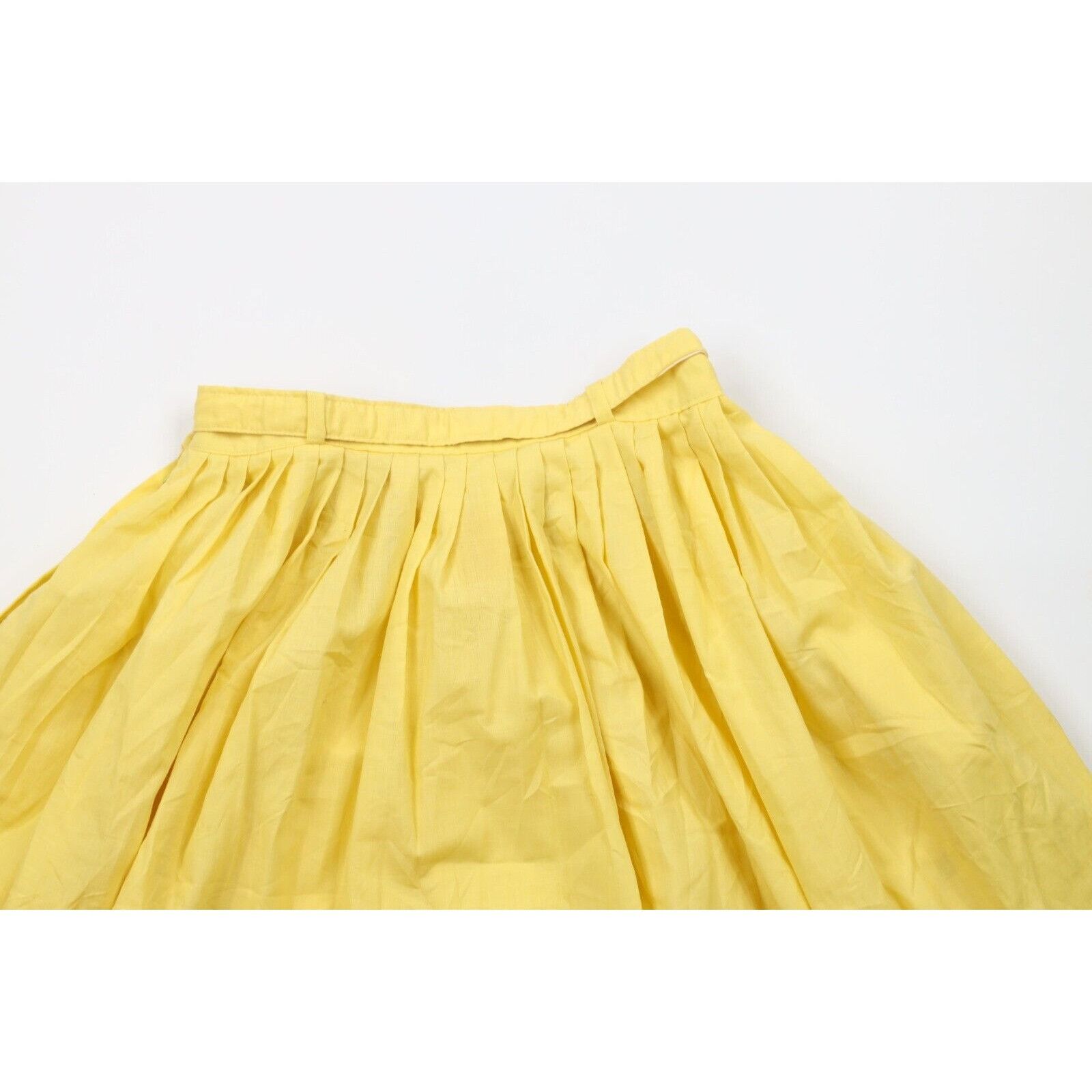 Vintage Vintage 60s 70s Streetwear Distressed Pleated Belted Skirt Size 24" / US 00 / IT 34 - 11 Thumbnail