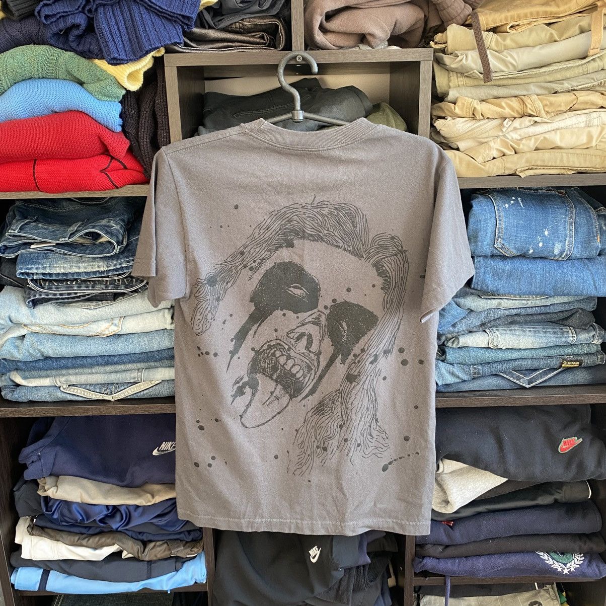 Pleasures Mens Pleasures Big Graphic Logo y2k streetwear tee Size US S / EU 44-46 / 1 - 1 Thumbnail