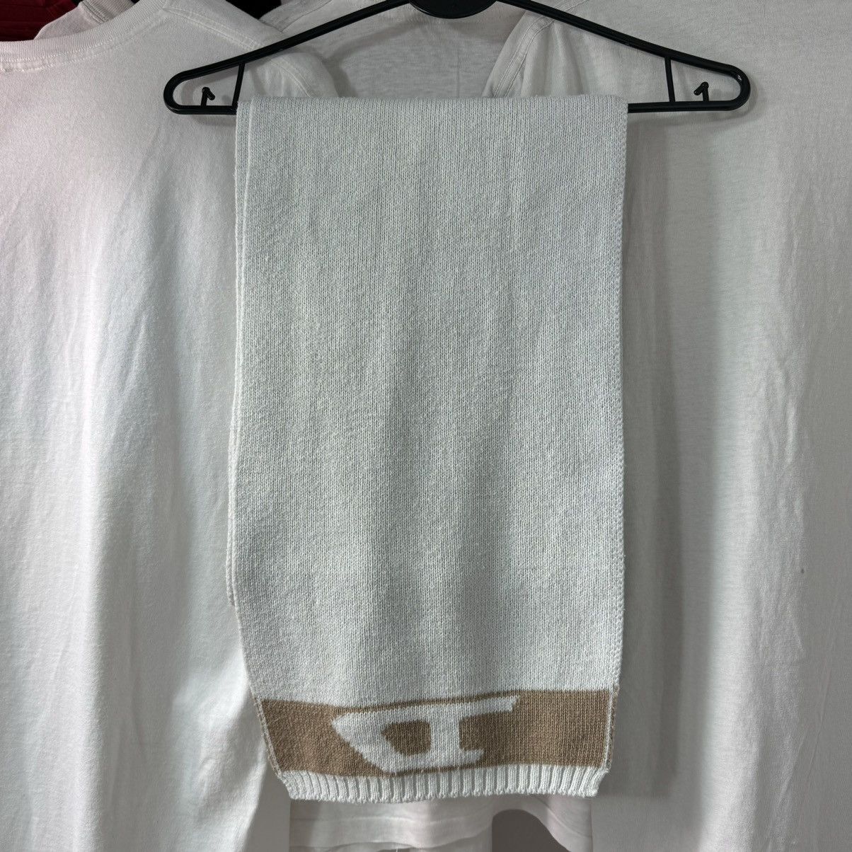 Diesel Diesel Scarf Made in Italy Streetwear y2k archive baby blue Size ONE SIZE - 1 Thumbnail