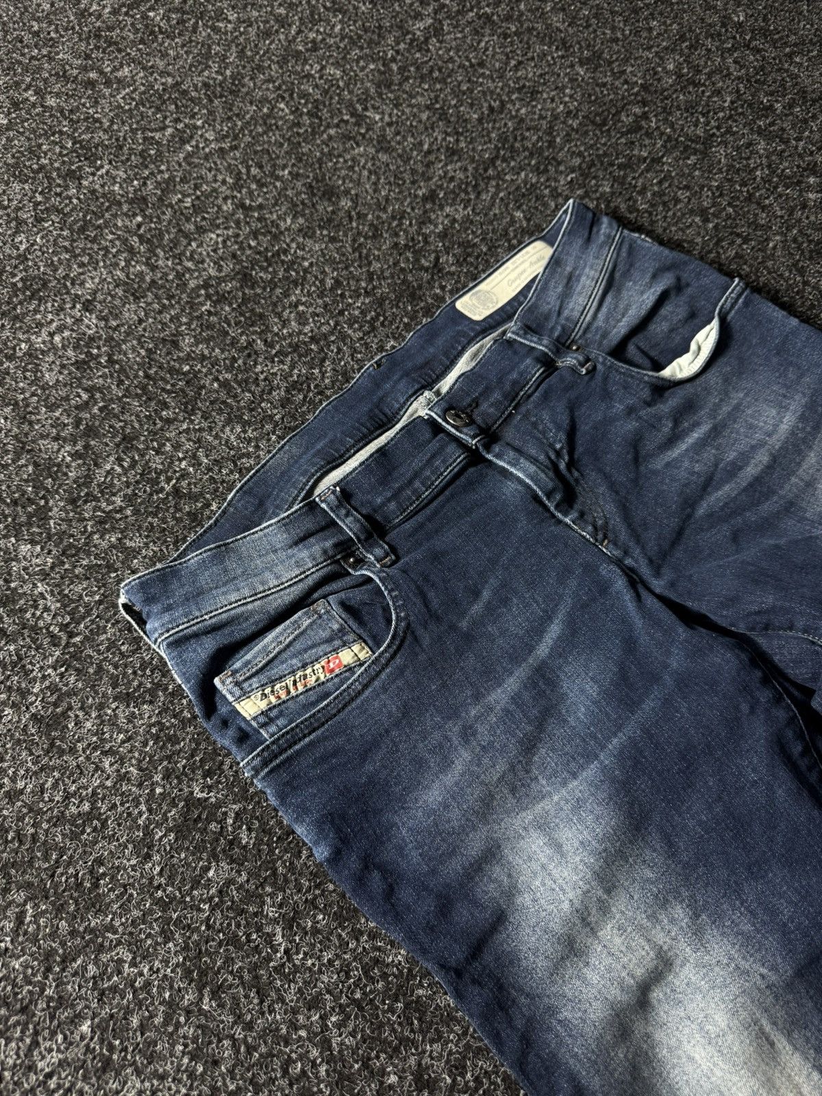 Diesel × If Six Was Nine × Vintage Vintage 90s Y2K Distressed Diesel Industry Jeans baggy pants Size 31" - 6 Thumbnail