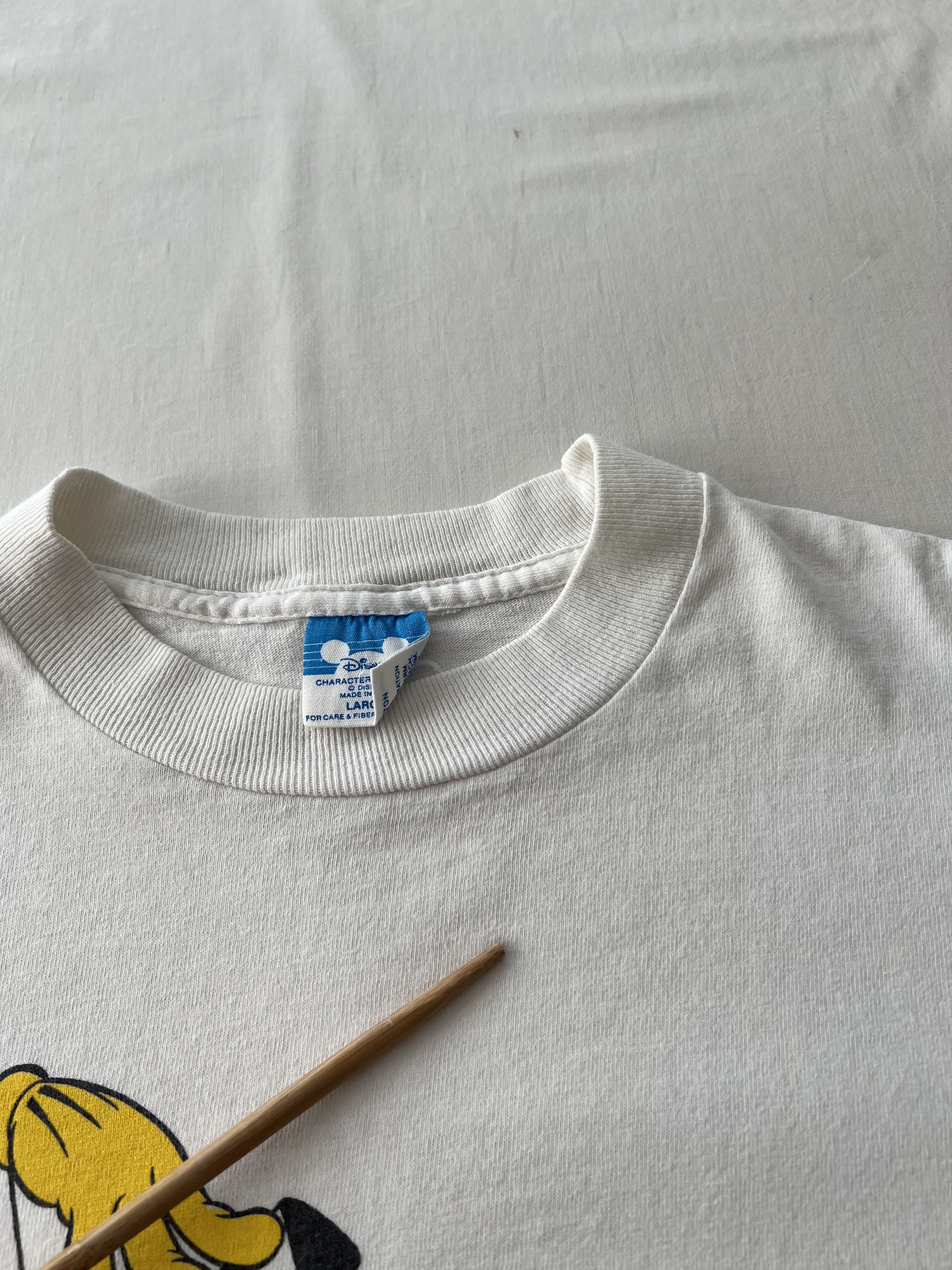 Disney Vintage 1987 Roger Rabbit Disney Cartoon White T-shirt Size US L / EU 52-54 / 3 - 18 Thumbnail