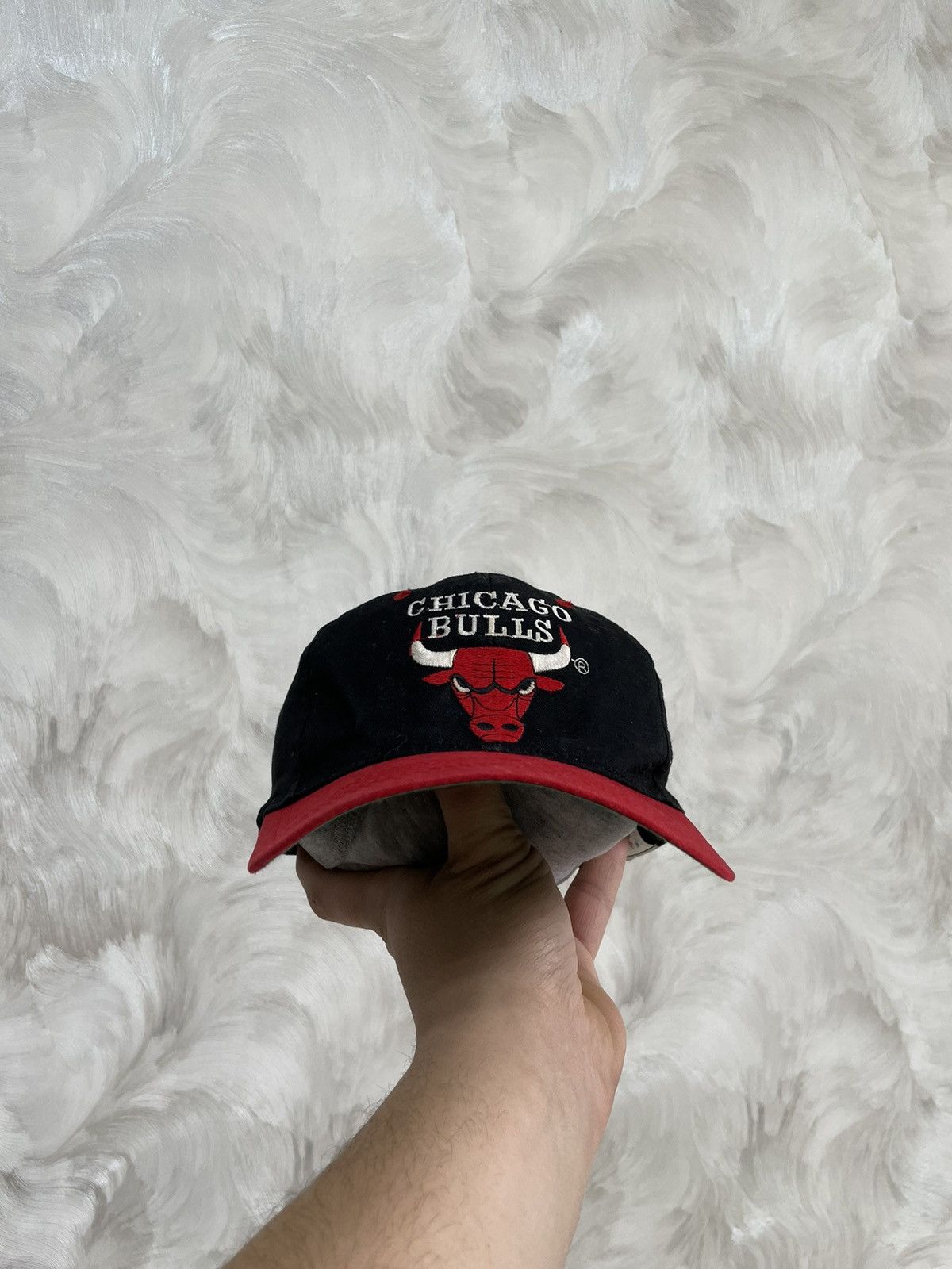 Japanese Brand × NBA × Vintage Vintage NBA Me's Cap Hat Chicago Bulls 90s USA Size ONE SIZE - 11 Thumbnail