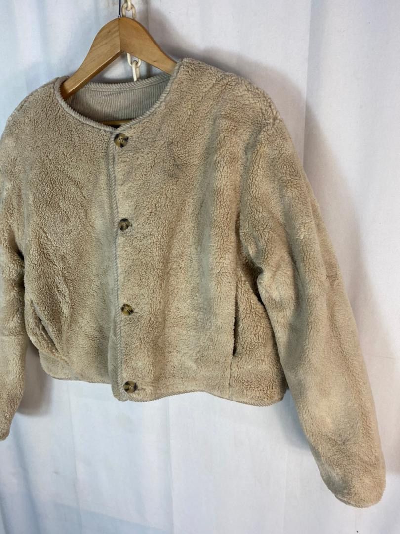 Zara Zara reversible croptop jacket Size S / US 4 / IT 40 - 5 Thumbnail