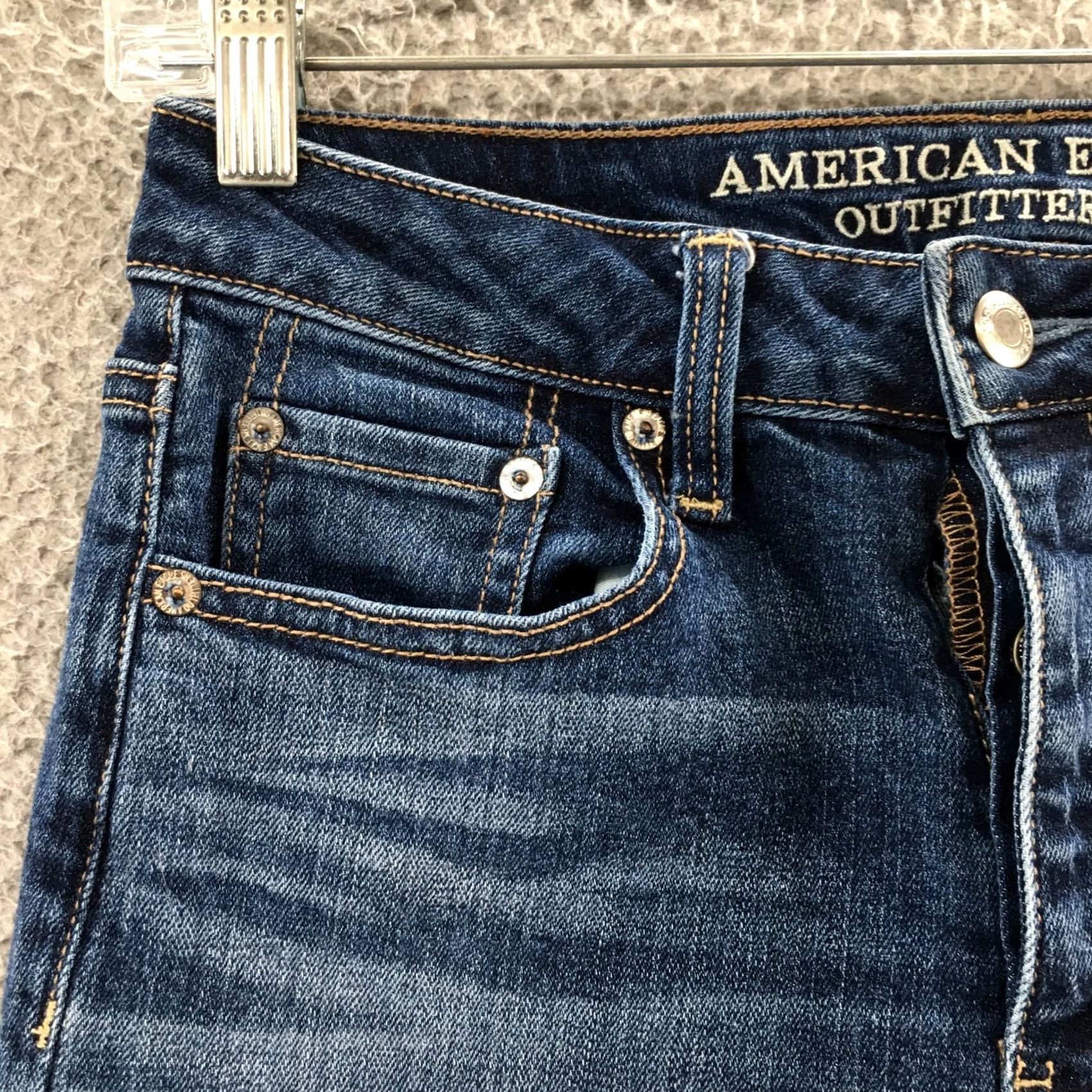 American Eagle Outfitters VINTAGE American Eagle Outfitters Jeans Skinny Womens 2R Blue Size 26" / US 2 / IT 38 - 5 Thumbnail