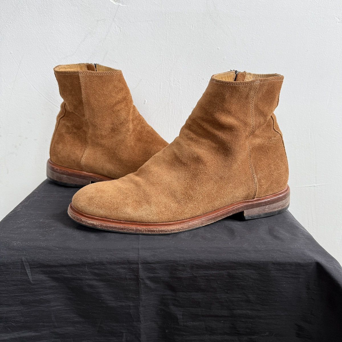 Paul Smith Paul Smith Alan Suede Chelsea Zip Up Boots Size US 10 / EU 43 - 4 Thumbnail