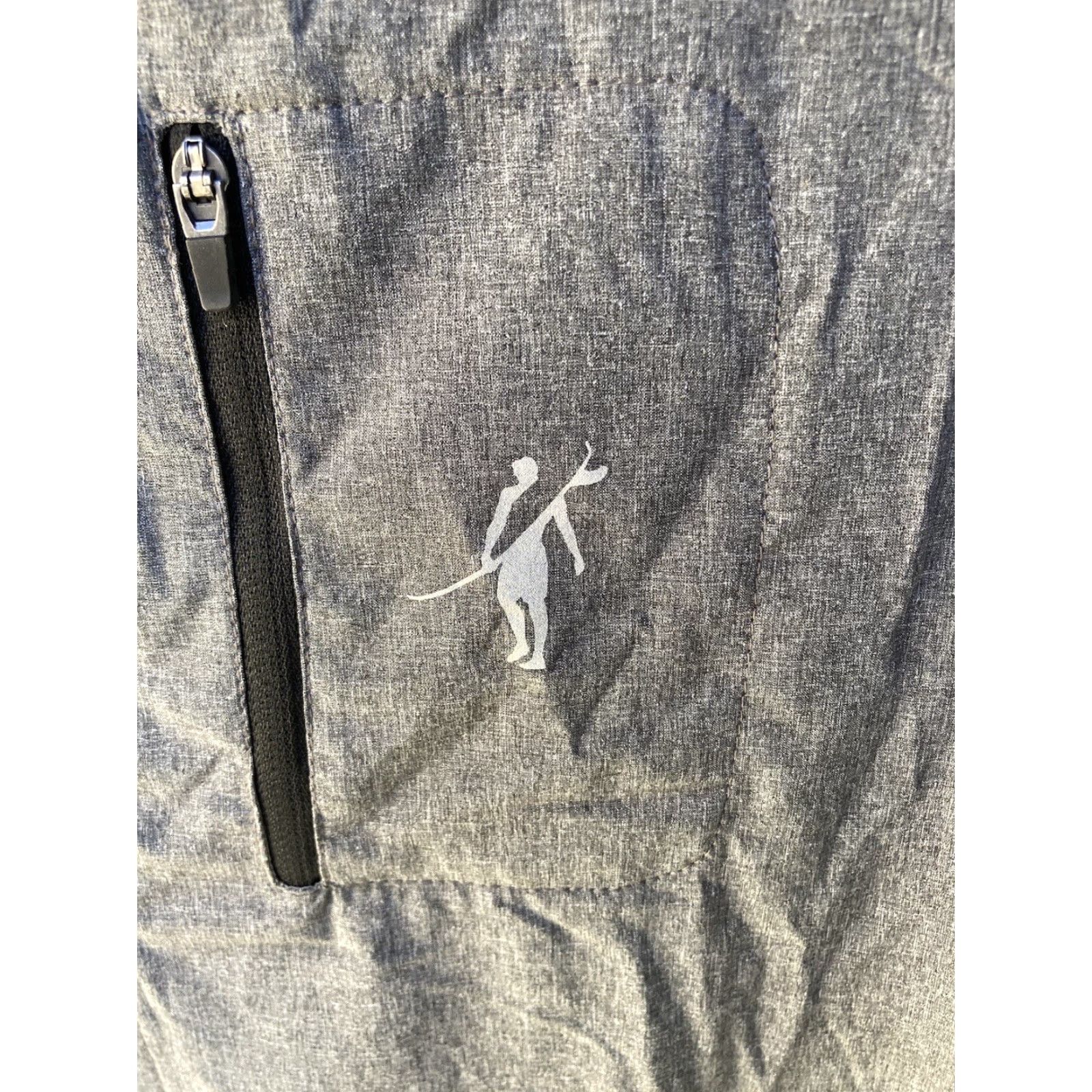 Vintage Toes on the Nose Men's Jacket Gray Full-Zip Dawn Patrol L Poly Beach Surf UPF Size US L / EU 52-54 / 3 - 2 Thumbnail