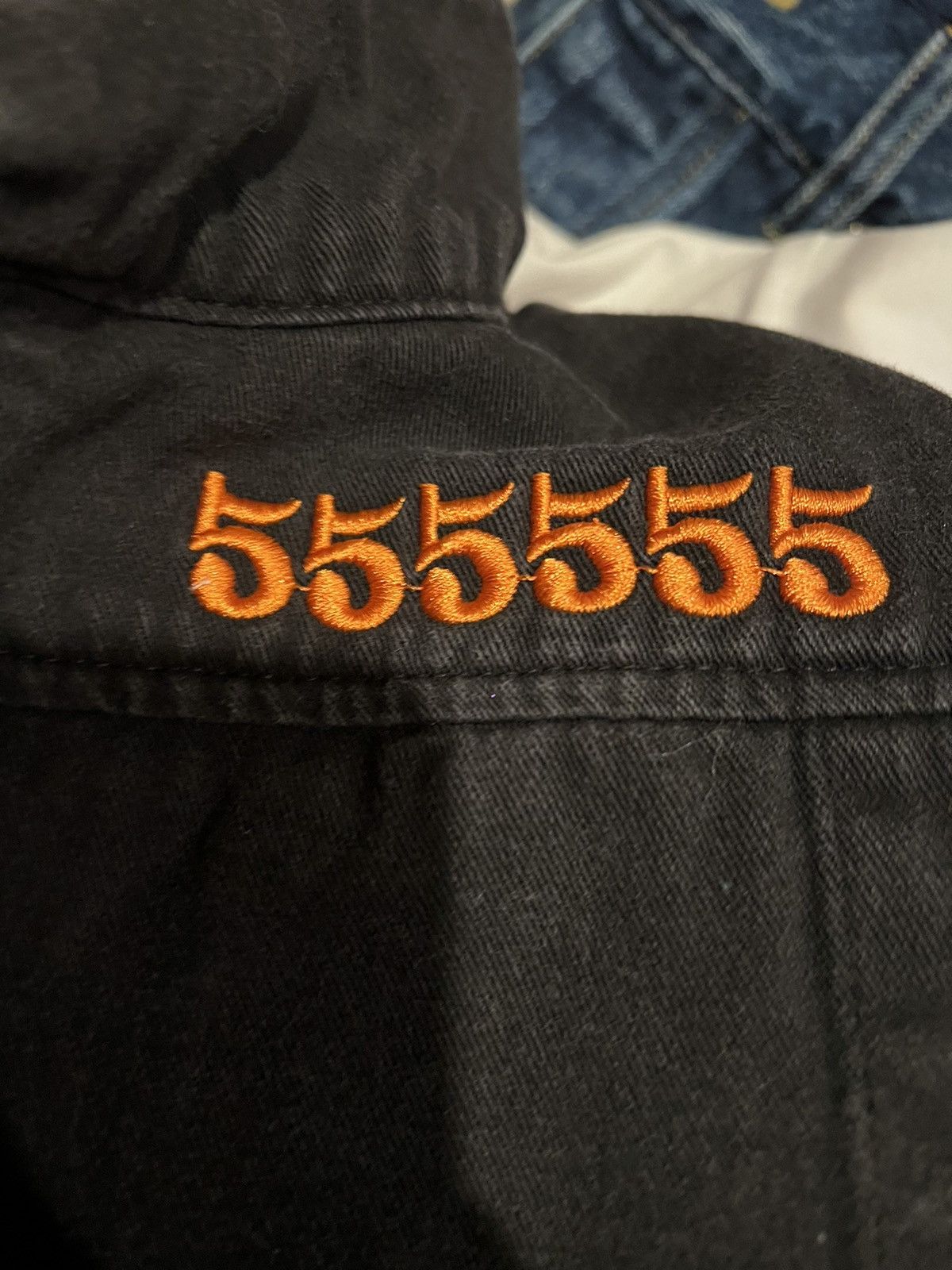 Vlone 555555 Denim Black Jacket | Vlone | A$AP Bari Size US S / EU 44-46 / 1 - 3 Thumbnail