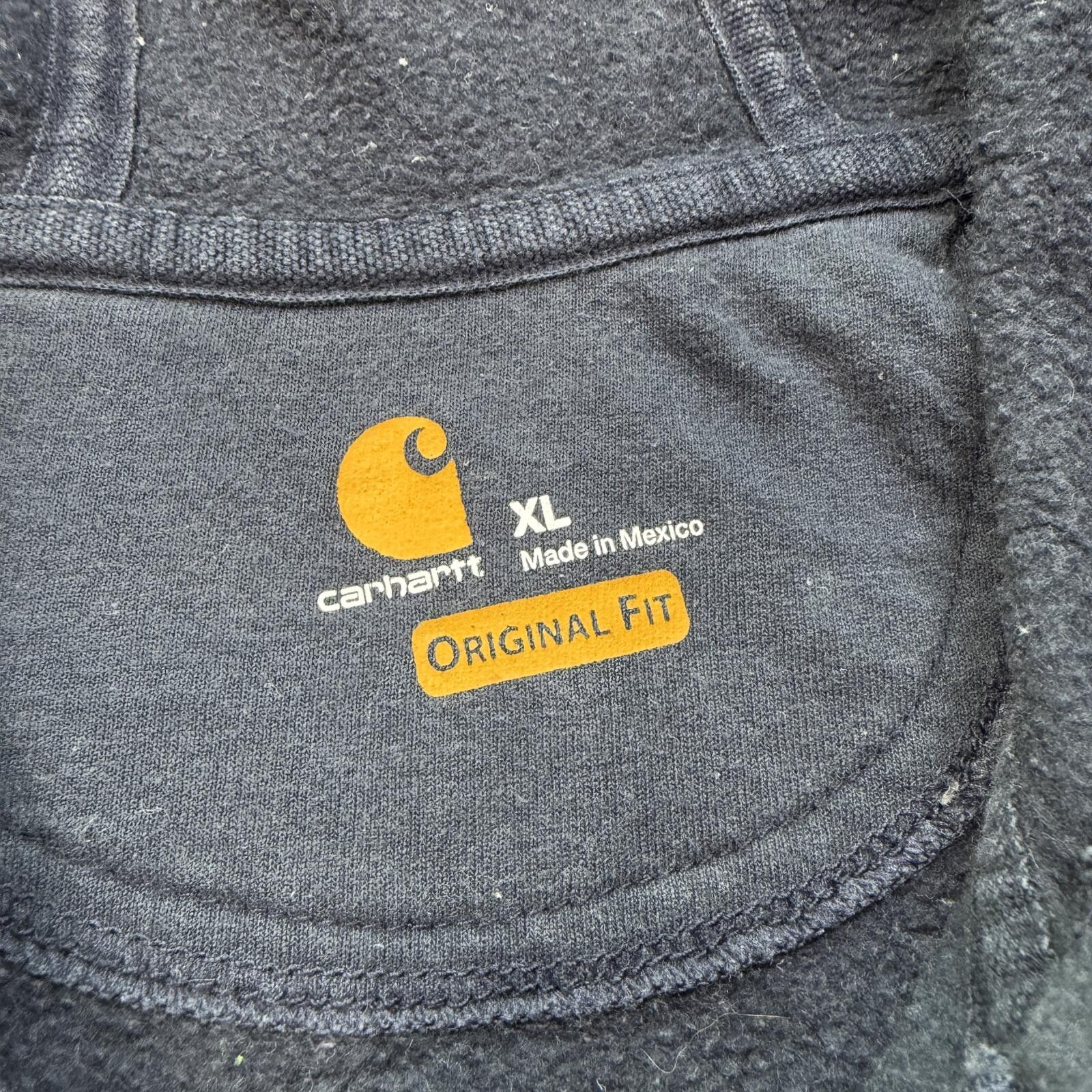 Carhartt Carhartt Rain Defender Zip Up Hoodie XL Original Fit Navy XL Size US XL / EU 56 / 4 - 6 Thumbnail