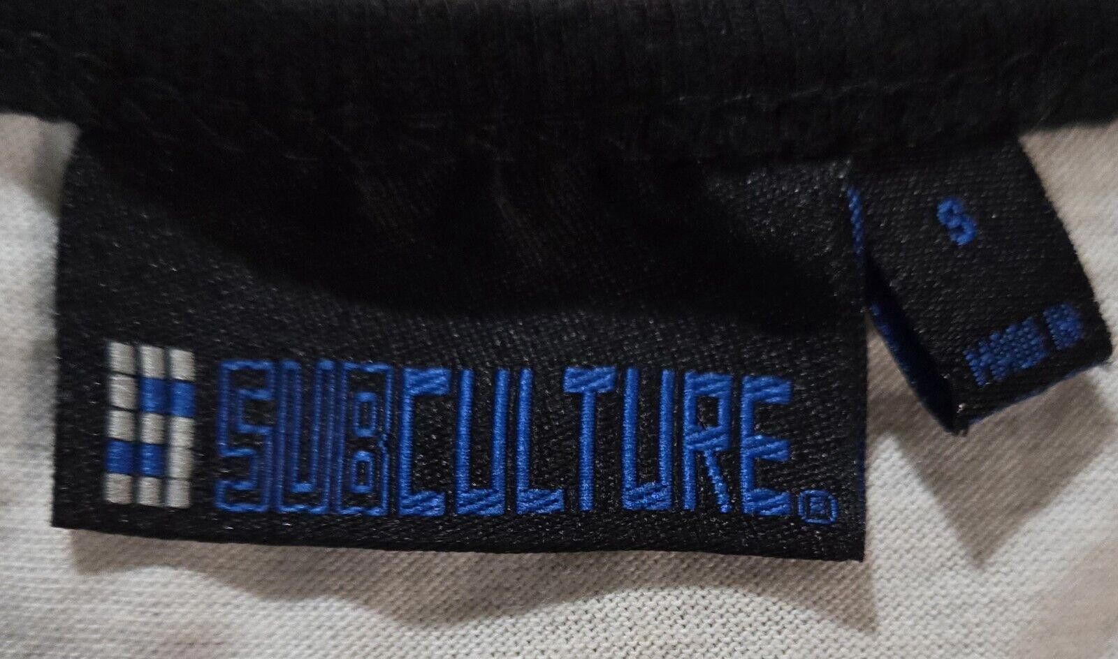 Designer Black, White And Blue Subculture Tank Top Size Small Size US S / EU 44-46 / 1 - 3 Thumbnail