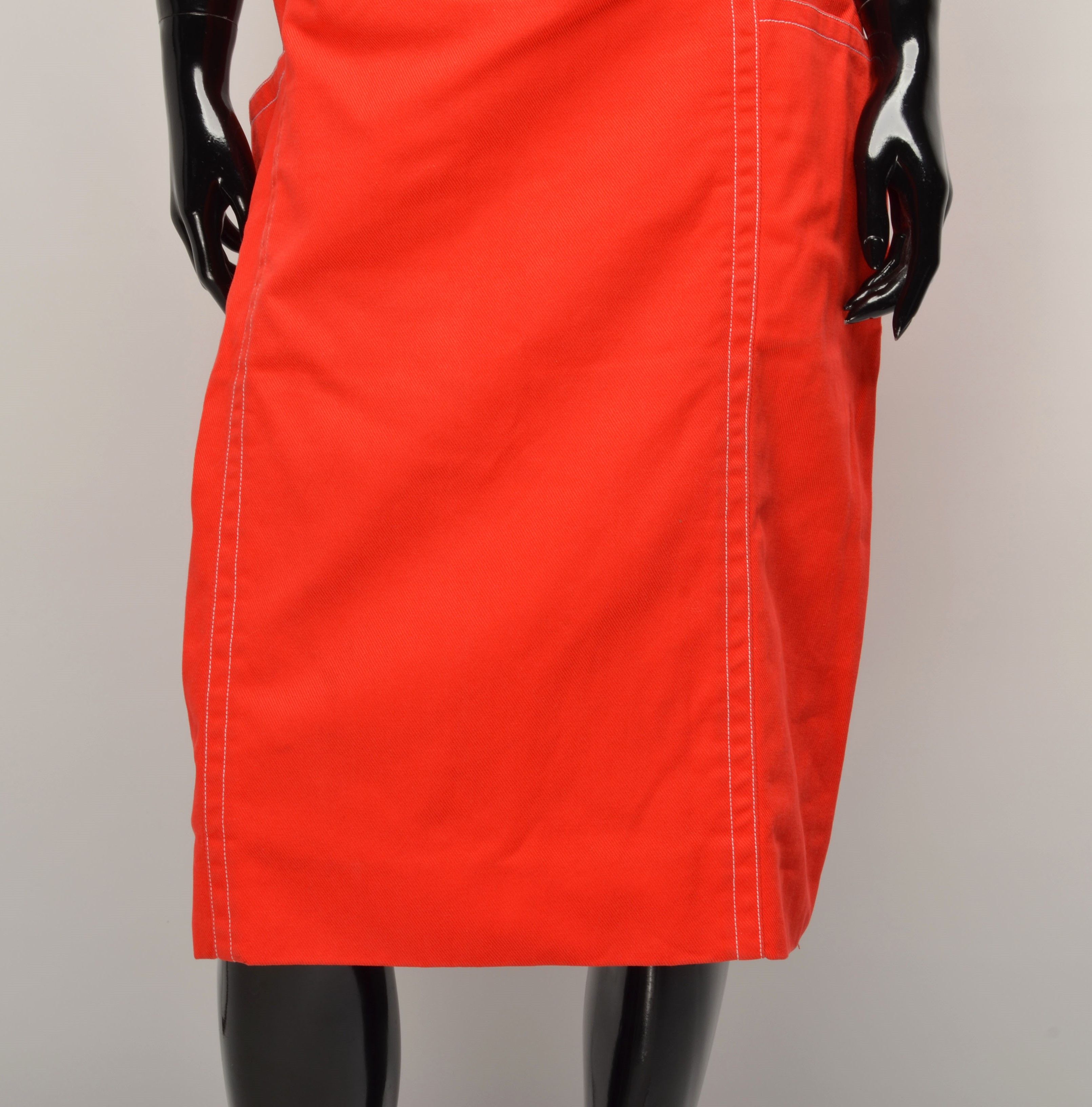 Celine Vintage Celine Midi Skirt Size 30" / US 8 / IT 44 - 3 Thumbnail