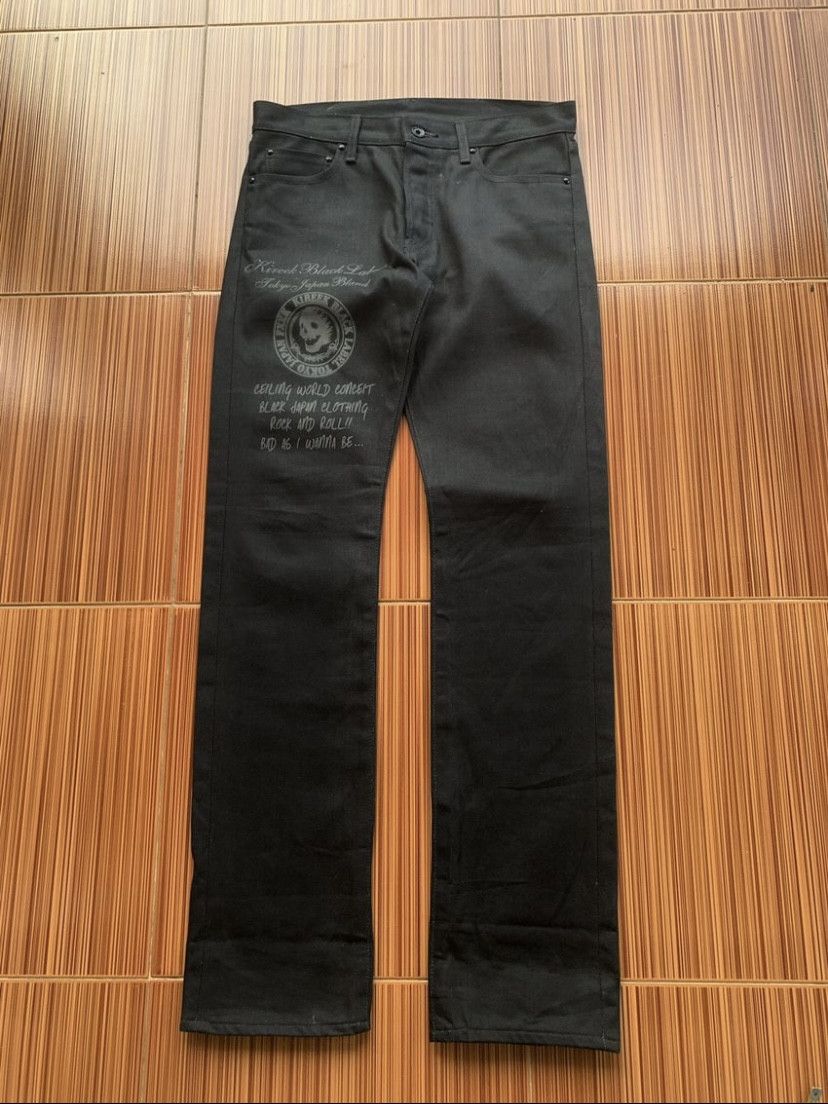 Japanese Brand × Other Denim Kireek Black Label Tokyo Japan Selvedge. Size US 32 / EU 48 - 1 Thumbnail