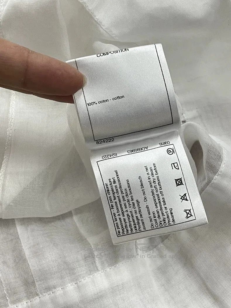 Chanel Chanel White Long Sleeve Shirt. Size US S / EU 44-46 / 1 - 6 Thumbnail