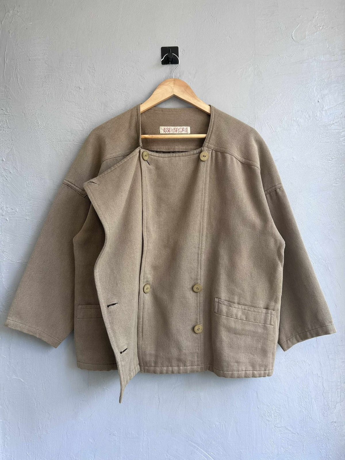 Issey Miyake Issey Sport 80s Utility Box Jacket Size US L / EU 52-54 / 3 - 1 Thumbnail