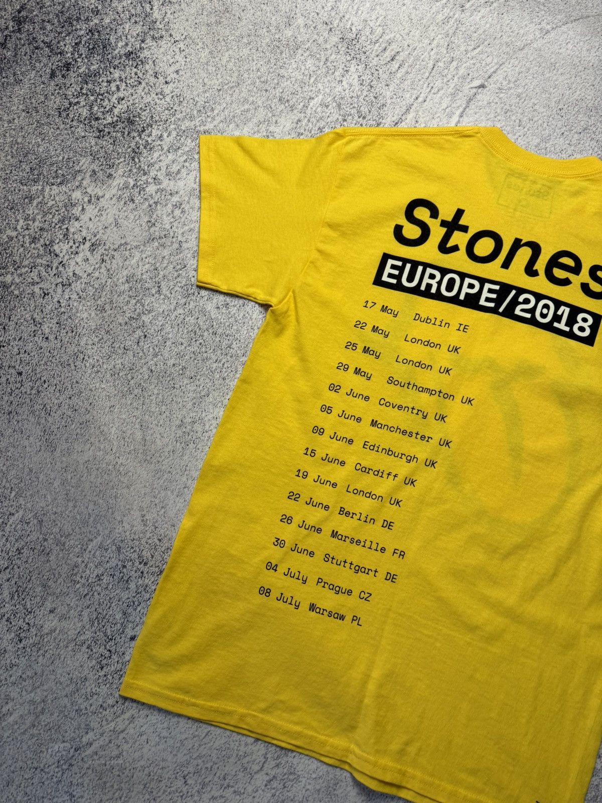 Band Tees Vintage The Rolling Stones Europe Tour 2018 Size US M / EU 48-50 / 2 - 15 Thumbnail