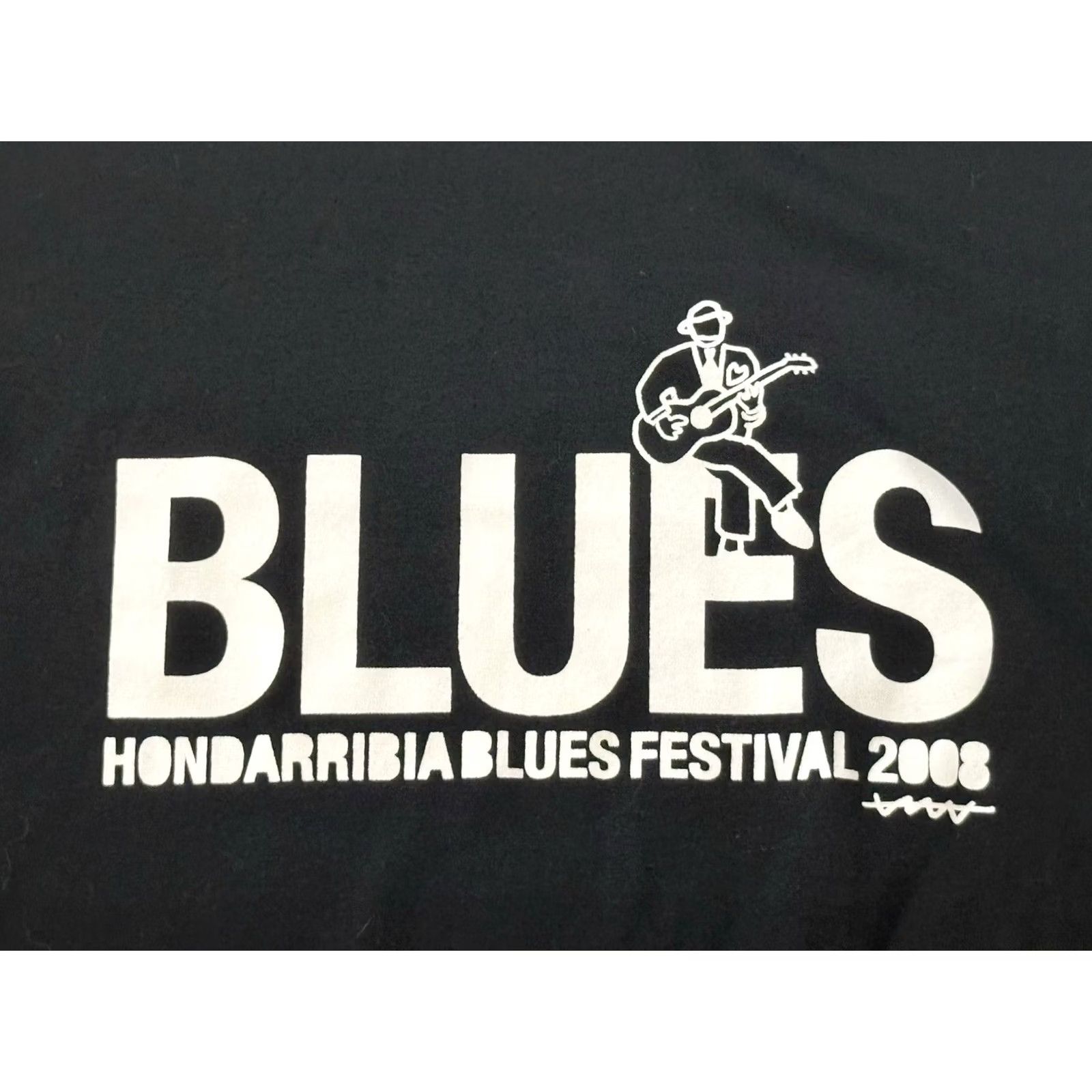 Vintage NWT Hondarribia Blues Festival 2008 T-Shirt XXL James Cotton Spain Basque Shirt Mens Blue Graphic Print Crew Neck Short Sleeve Reg 10s90s Size US XXL / EU 58 / 5 - 3 Thumbnail