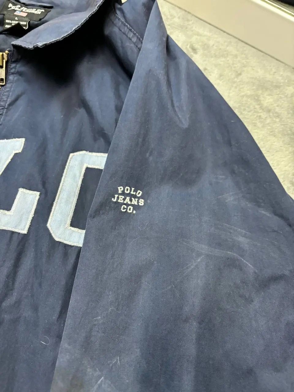 Polo Ralph Lauren × Vintage Vintage Polo Ralph Lauren sport custom faded flame jacket Size US L / EU 52-54 / 3 - 6 Thumbnail