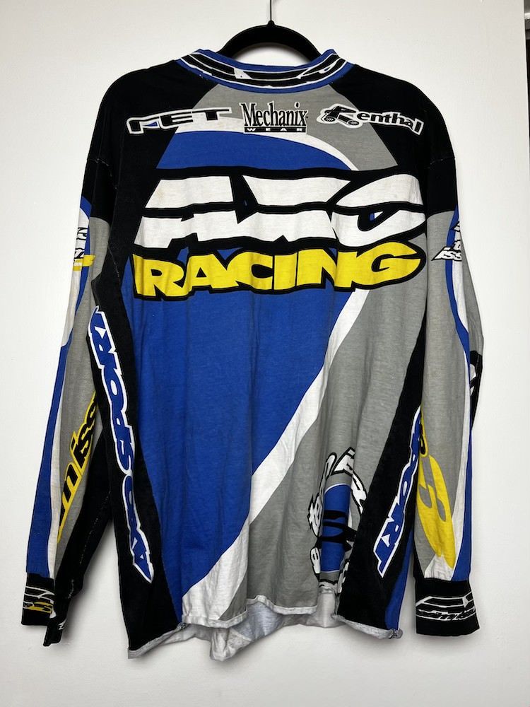 Vintage Vintage 1997 AXO Racing Issue 7 Sport Jersey AMA Pro Racing Size US L / EU 52-54 / 3 - 2 Thumbnail