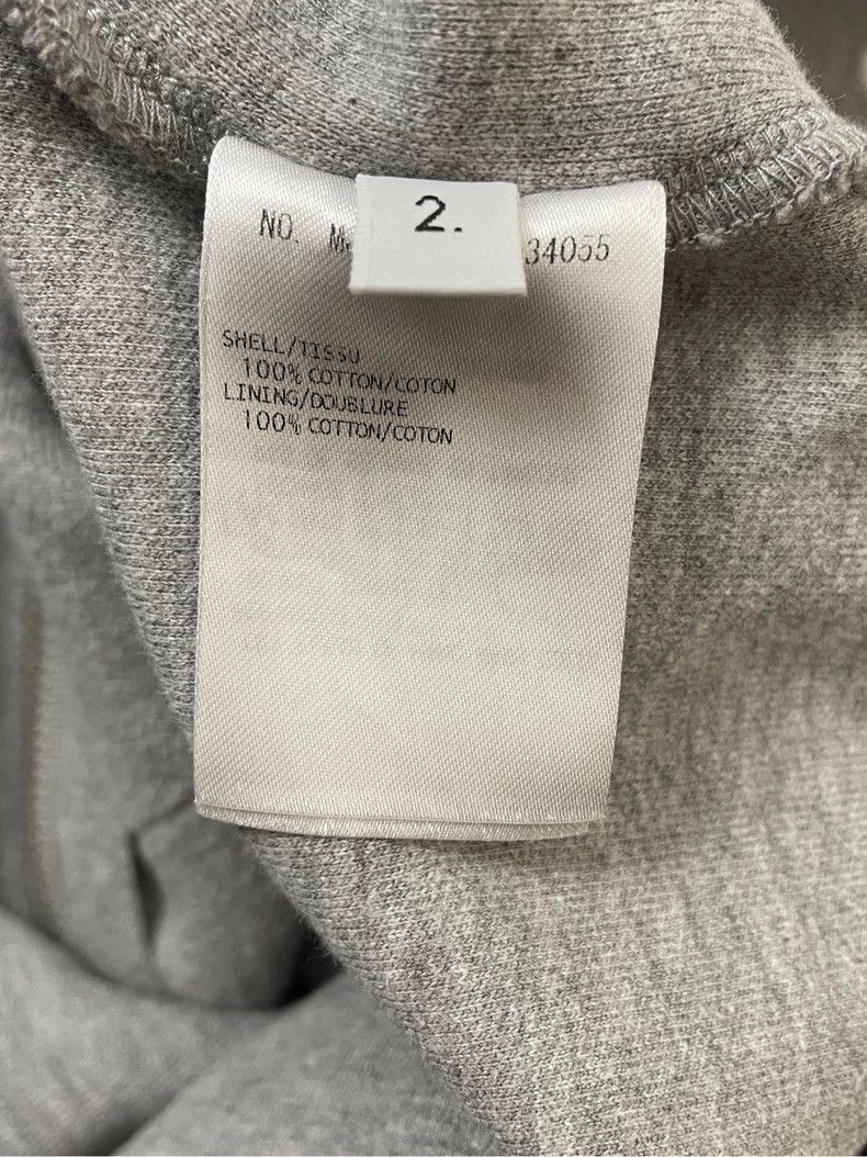 Thom Browne Thom browne Gray drawstring four-stripe zipper jacket 2504 Size US M / EU 48-50 / 2 - 6 Thumbnail