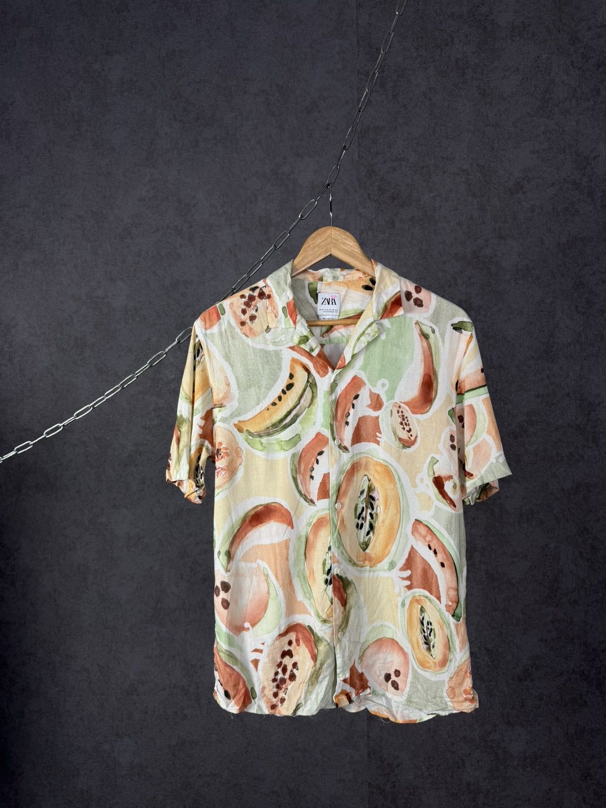 Zara Zara Man crazy Hawaiian shirt Size US M / EU 48-50 / 2 - 1 Thumbnail