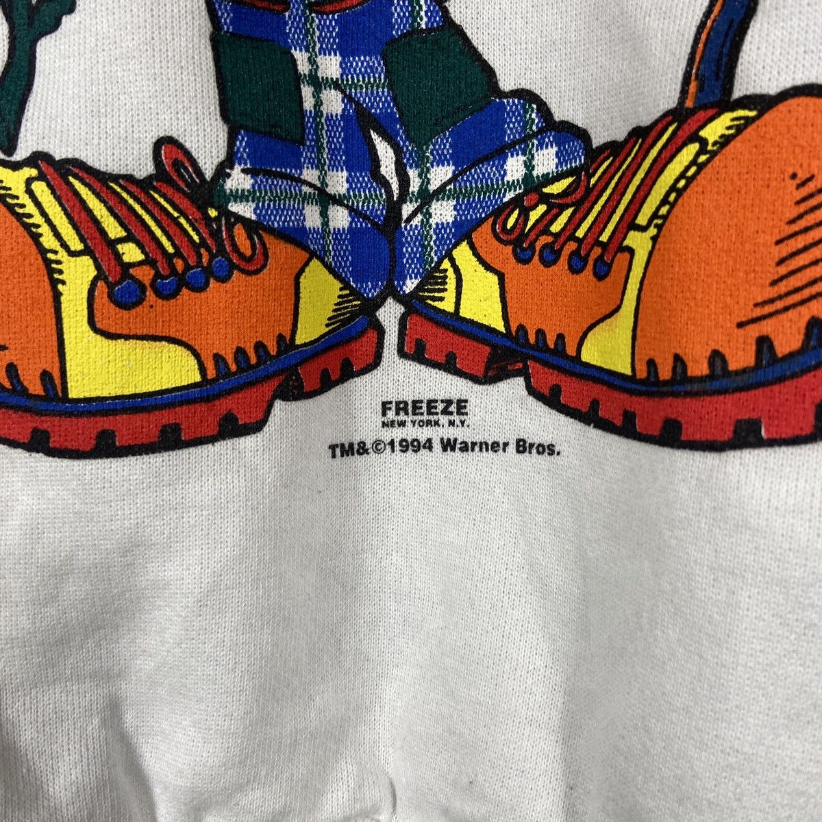 Vintage × Warner Bros Vintage 1994 Tweety Warner Brothers Crew Neck Sweatshirt Size US S / EU 44-46 / 1 - 2 Thumbnail