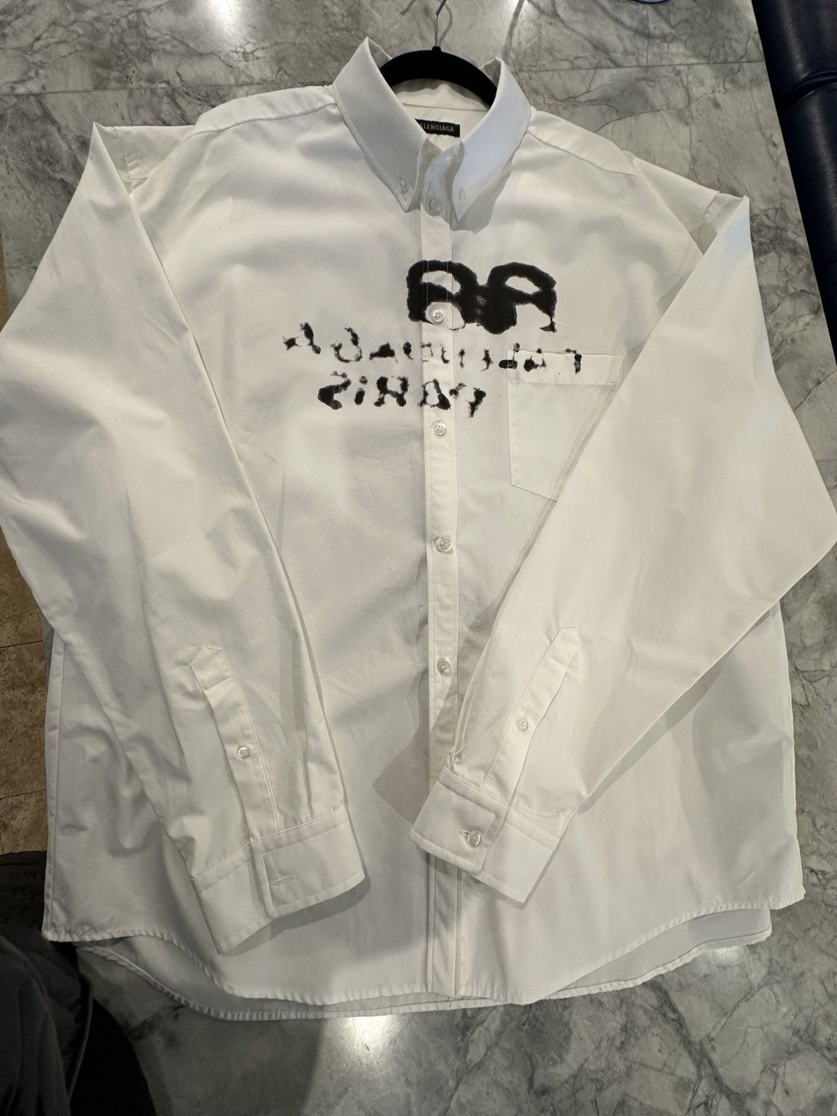 Balenciaga BB Balenciaga Paris button up Size US L / EU 52-54 / 3 - 4 Thumbnail
