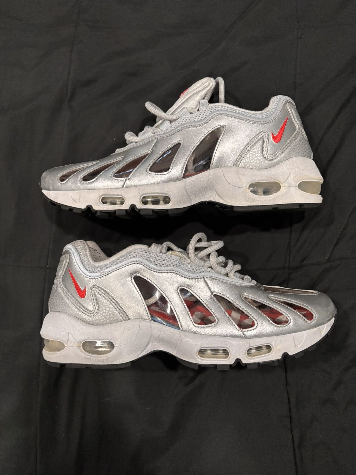 Nike × Supreme Nike Air Max 96 Supreme Silver Bullet Size US 9.5 / EU 42-43 - 1 Thumbnail