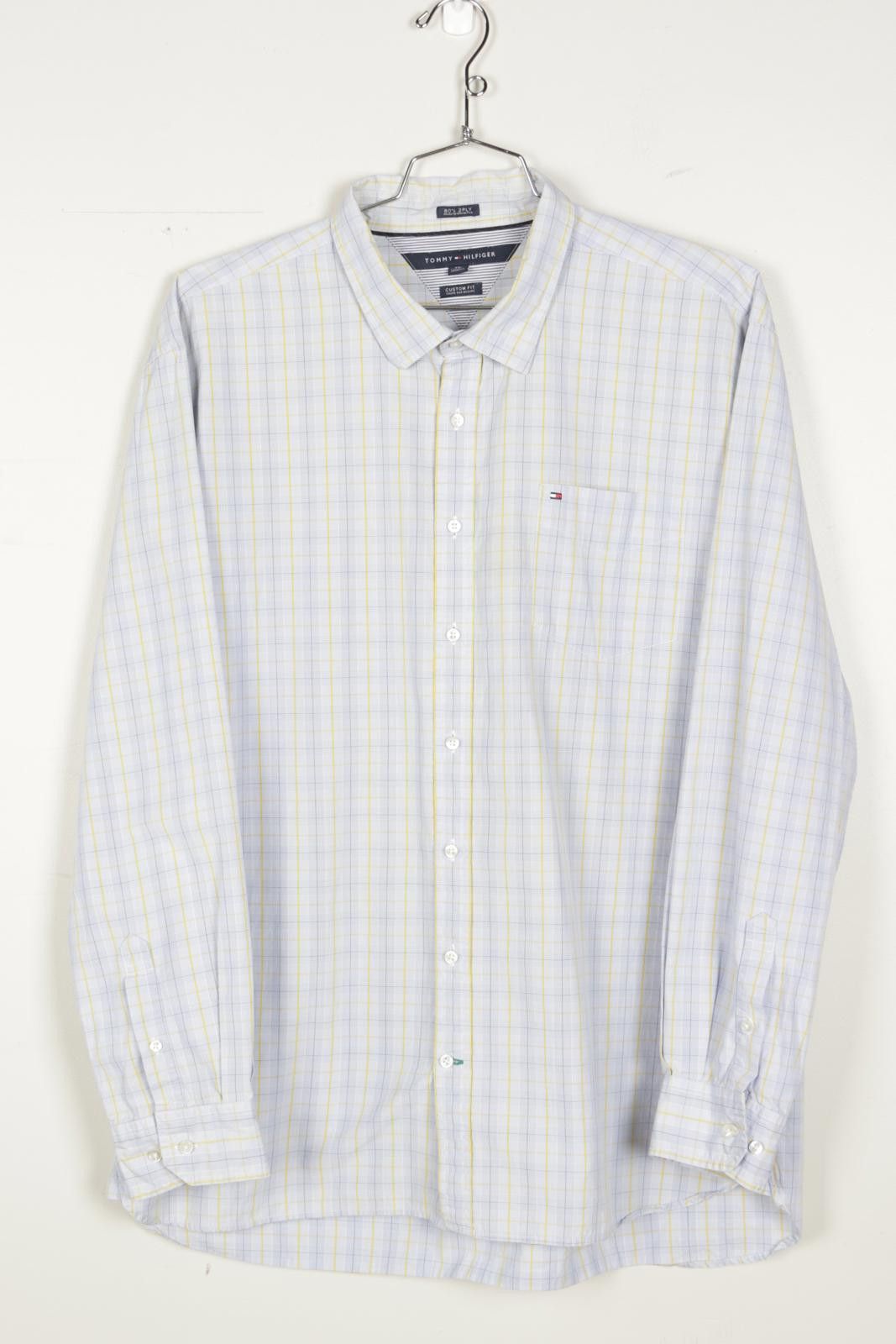 Tommy Hilfiger 08' Tommy Hilfiger Plaid Custom Fit Long Sleeve Button-Up Size US XXL / EU 58 / 5 - 1 Thumbnail