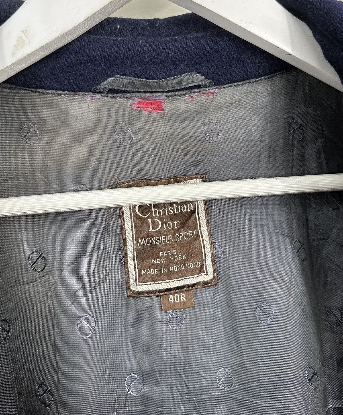 Christian Dior Monsieur Vintage 90s Christian Dior Double Breasted Luxury Wool Coat Size 40R - 22 Thumbnail