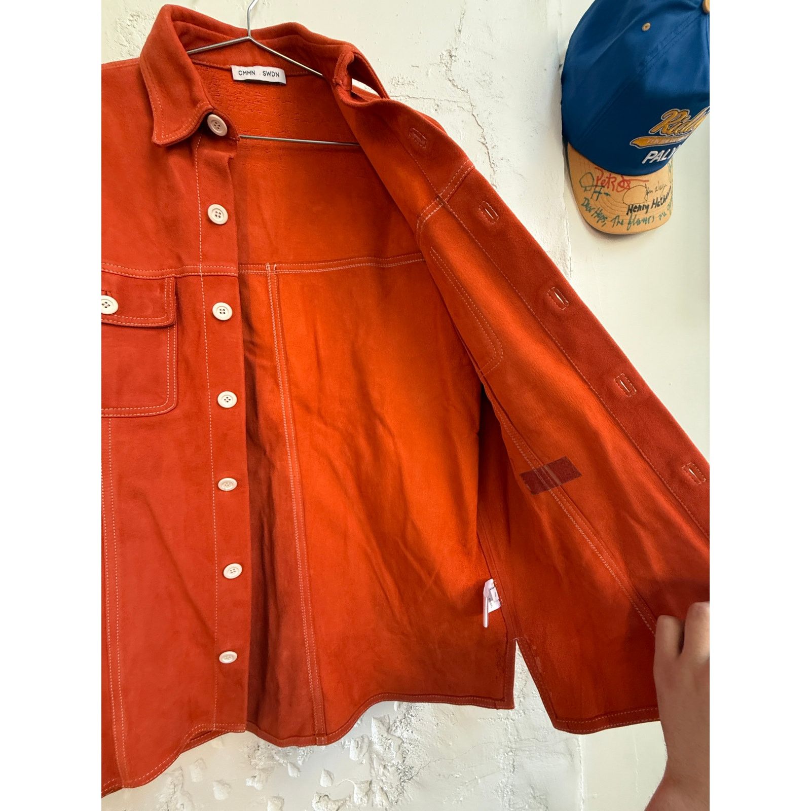 CMMN SWDN CMMN SWDN Leather Shirt Jacket Size US S / EU 44-46 / 1 - 7 Thumbnail