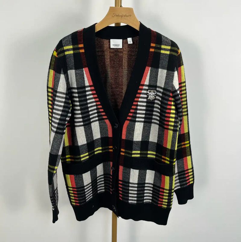 Burberry Burberry Multicolored Wool Cardigan for Women Size XS / US 0-2 / IT 36-38 - 1 Thumbnail