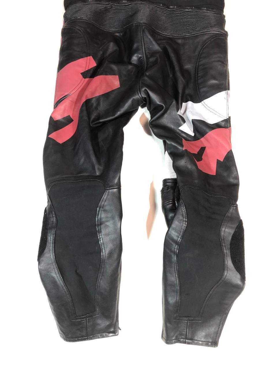 Vintage Avangarde Moto Racing Leather Pants Vintage Size US 35 - 8 Thumbnail