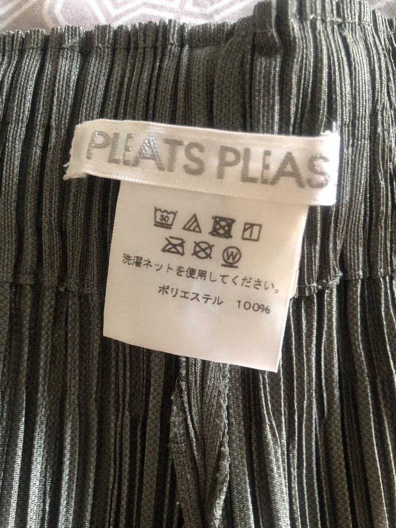 Issey Miyake issey miyake size:1 Green wide-leg pants 2505-Nextarrow Size US 26 / EU 42 - 2 Thumbnail