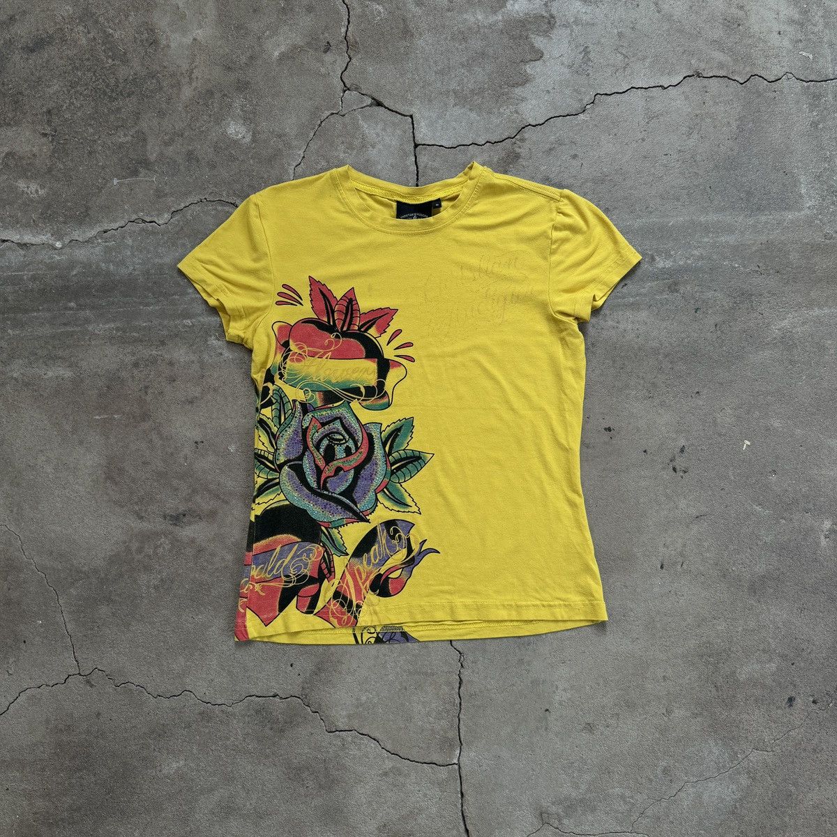 Christian Audigier Christian Audigier by Ed Hardy Printed Y2K T-Shirt Size M / US 6-8 / IT 42-44 - 1 Thumbnail