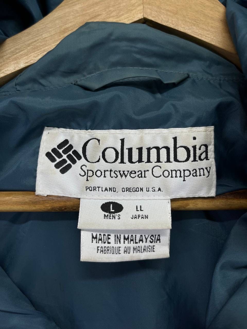 Columbia Vintage Columbia Rare Hooded Half Zipper Anorak Size US L / EU 52-54 / 3 - 6 Thumbnail