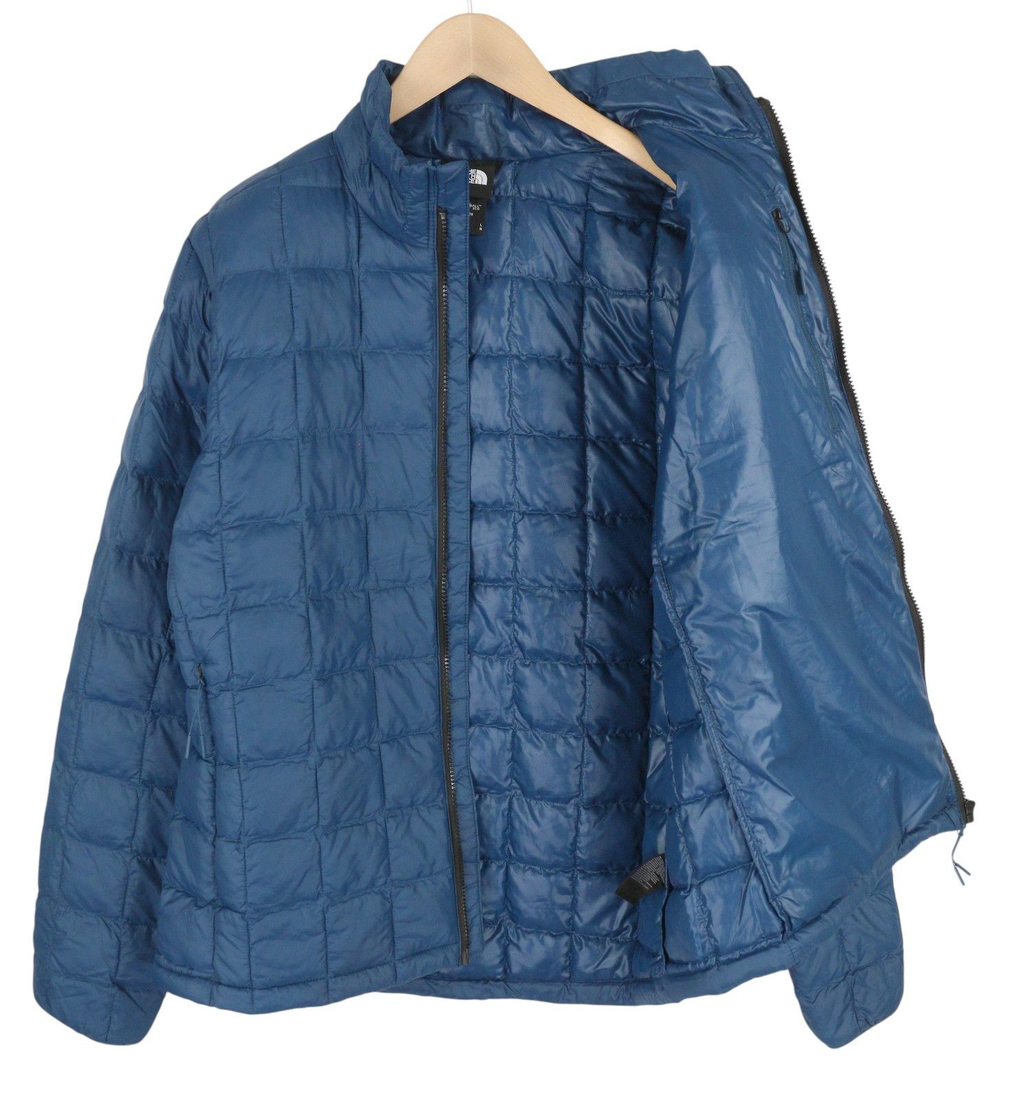 The North Face L Dark Blue Insulated Quilted Thermoball Eco Puffer 83721 Size US L / EU 52-54 / 3 - 4 Thumbnail