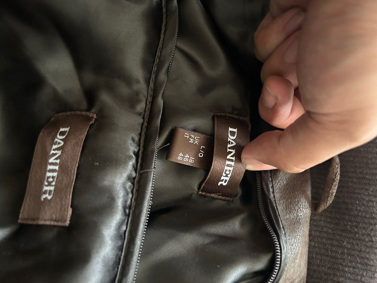 Danier Danier brown leather and suede jacket Size US L / EU 52-54 / 3 - 12 Thumbnail