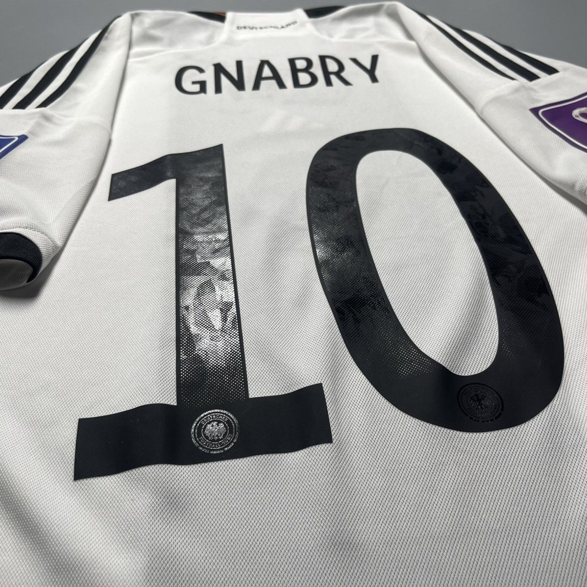 Adidas GERMANY ADIDAS 2022 WORLD CUP SOCCER HOME JERSEY #10 GNABRY Size US L / EU 52-54 / 3 - 10 Thumbnail