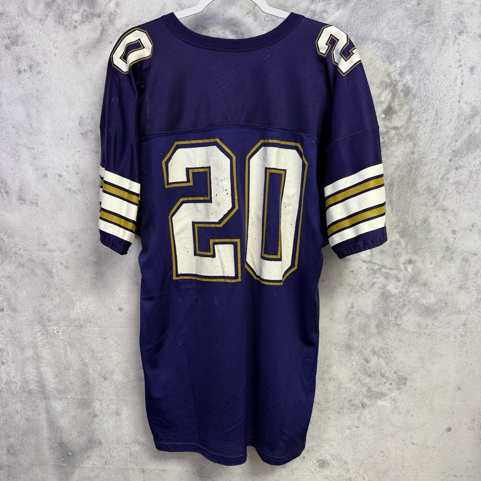 Russell Athletic Vintage Russell Athletic Football Jersey Mens XL Purple Wash Size US XL / EU 56 / 4 - 2 Thumbnail