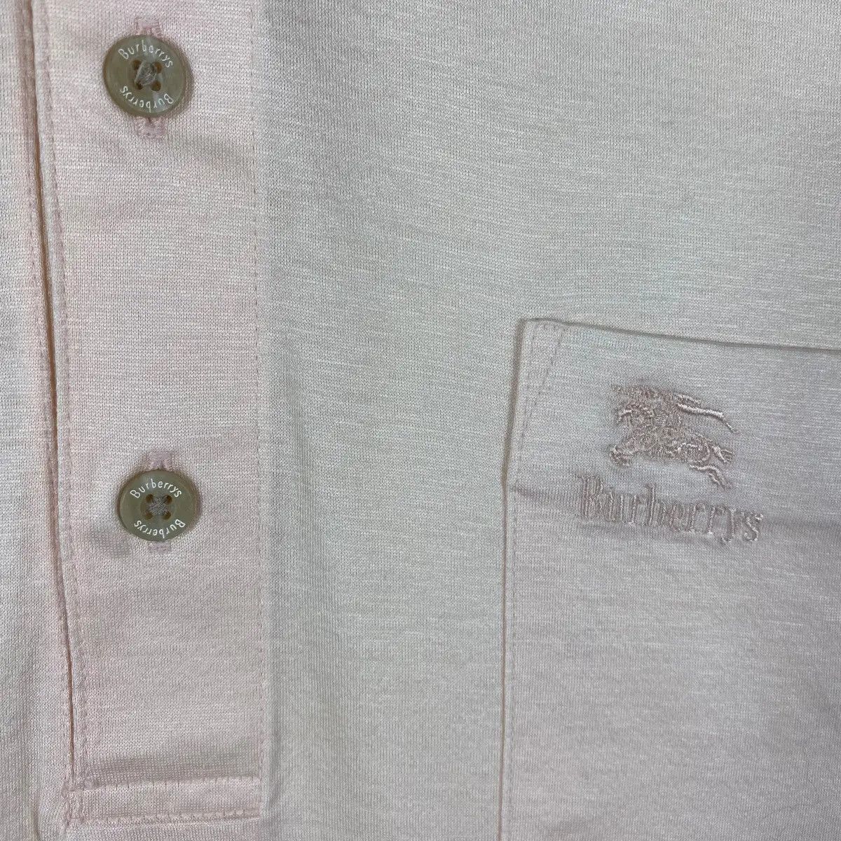Burberry Vintage 90's BURBERRYS Turpan Cotton Polo Shirt Medium Size Size US M / EU 48-50 / 2 - 3 Thumbnail