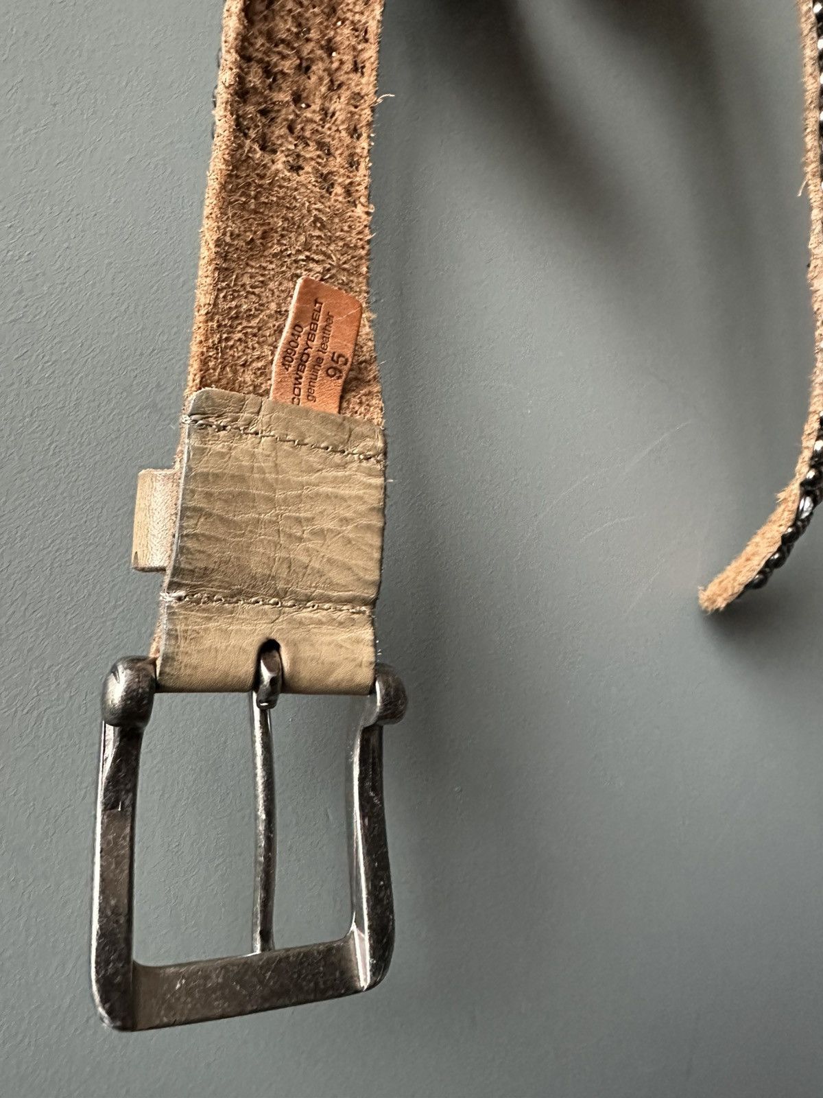 Vintage Cowboy Genuine Leather Belt Size ONE SIZE - 3 Thumbnail