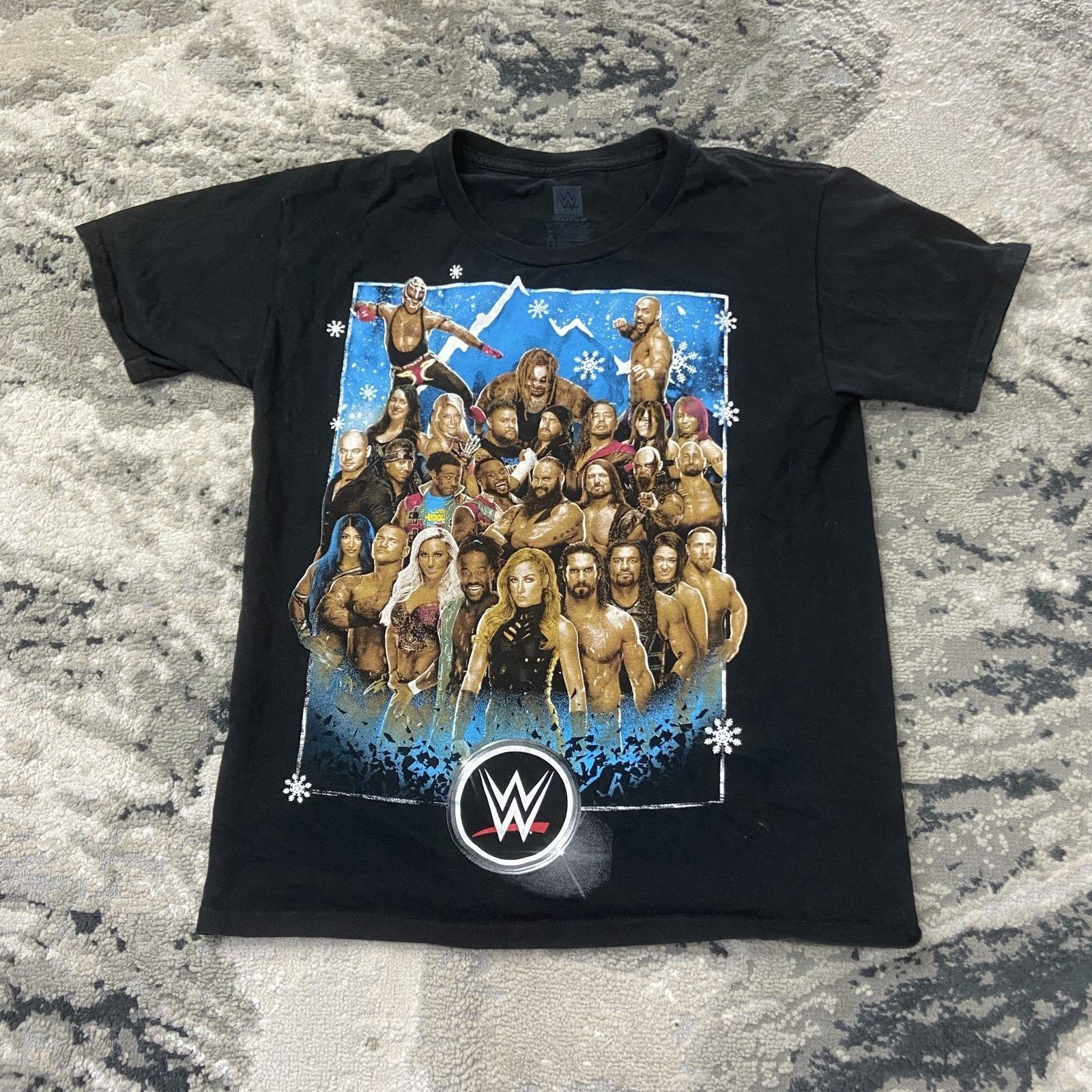 & Other Stories Authentic WWE Live Road Wrestlemania T Shirt Youth Medium Size US M / EU 48-50 / 2 - 1 Thumbnail