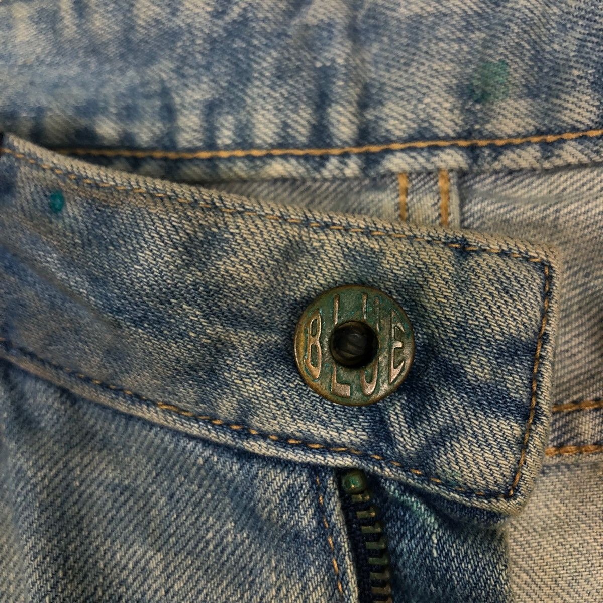 Japanese Brand 🔥VINTAGE DENIM JEANS BEVERLY JAPAN ISSEY MIYAKE Size US 34 / EU 50 - 18 Thumbnail